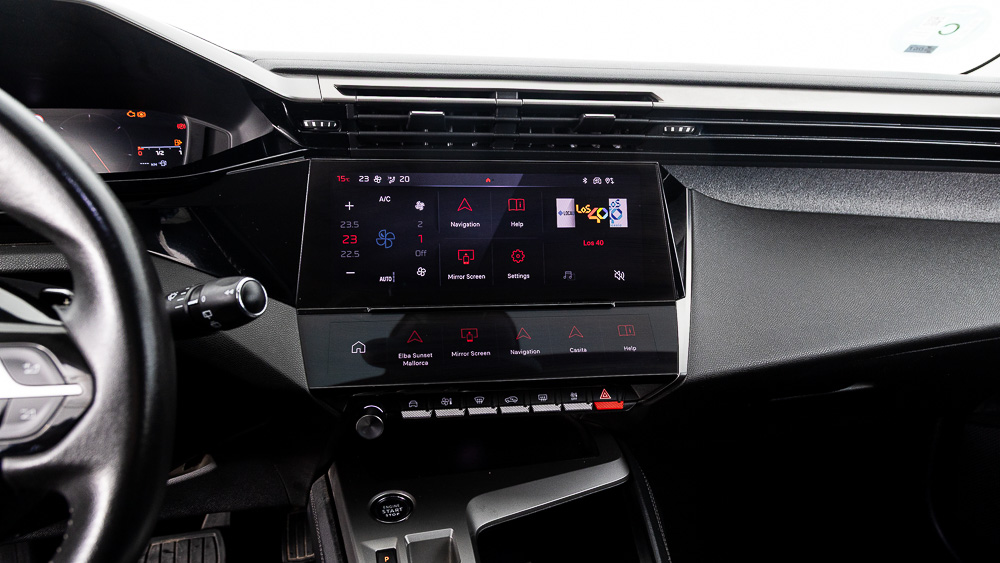 peugeot 308 allure 1.2 PURETECH 130 EAT 2023 azul vertigo 16