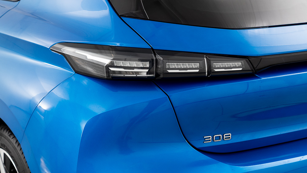 peugeot 308 allure 1.2 PURETECH 130 EAT 2023 azul vertigo 30