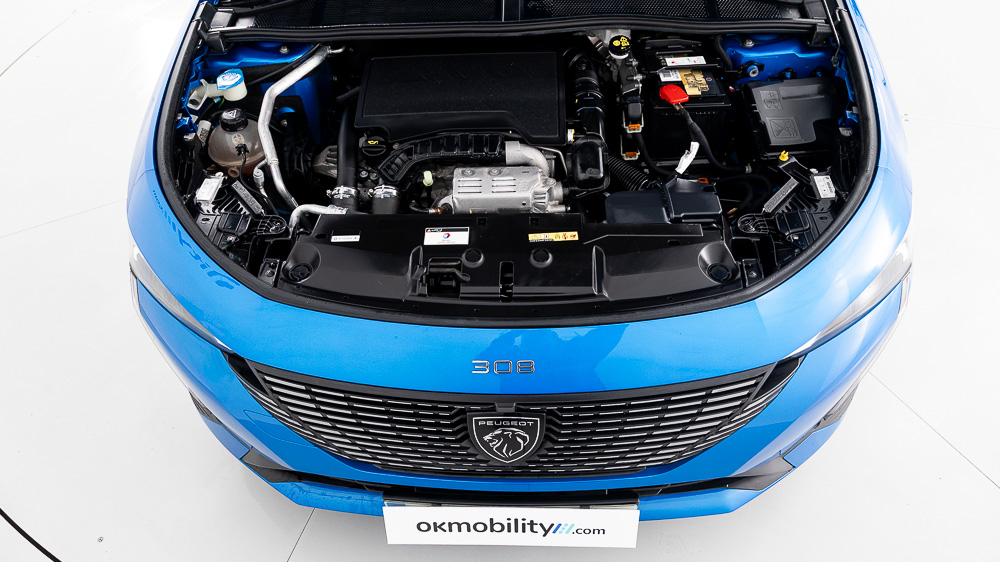 peugeot 308 allure 1.2 PURETECH 130 EAT 2023 azul vertigo 32