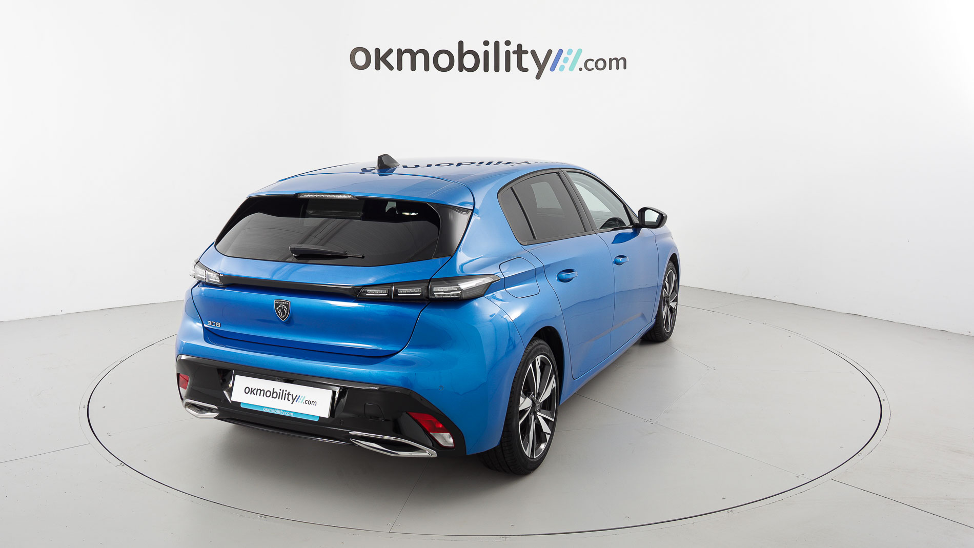 peugeot 308 allure 1.2 PURETECH 130 EAT 2023 azul vertigo 11