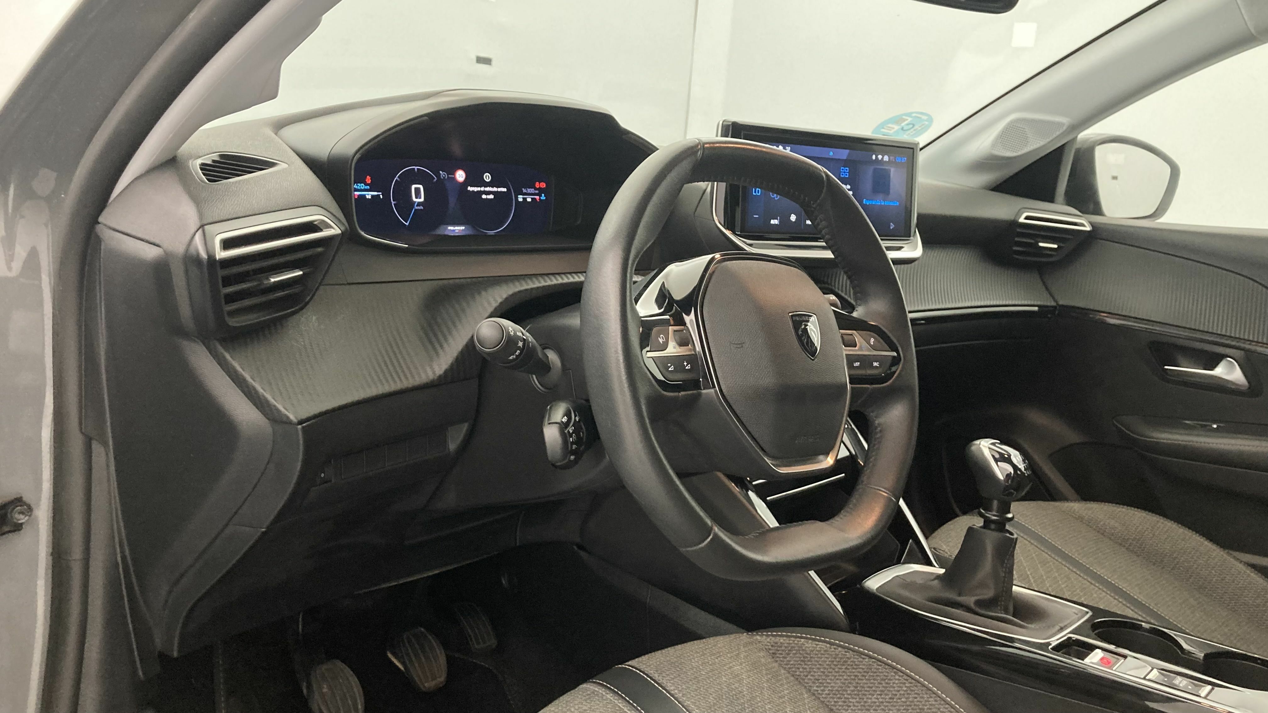 peugeot 208 allure 1.2 PURETECH 100 2024 grigio selenium 15