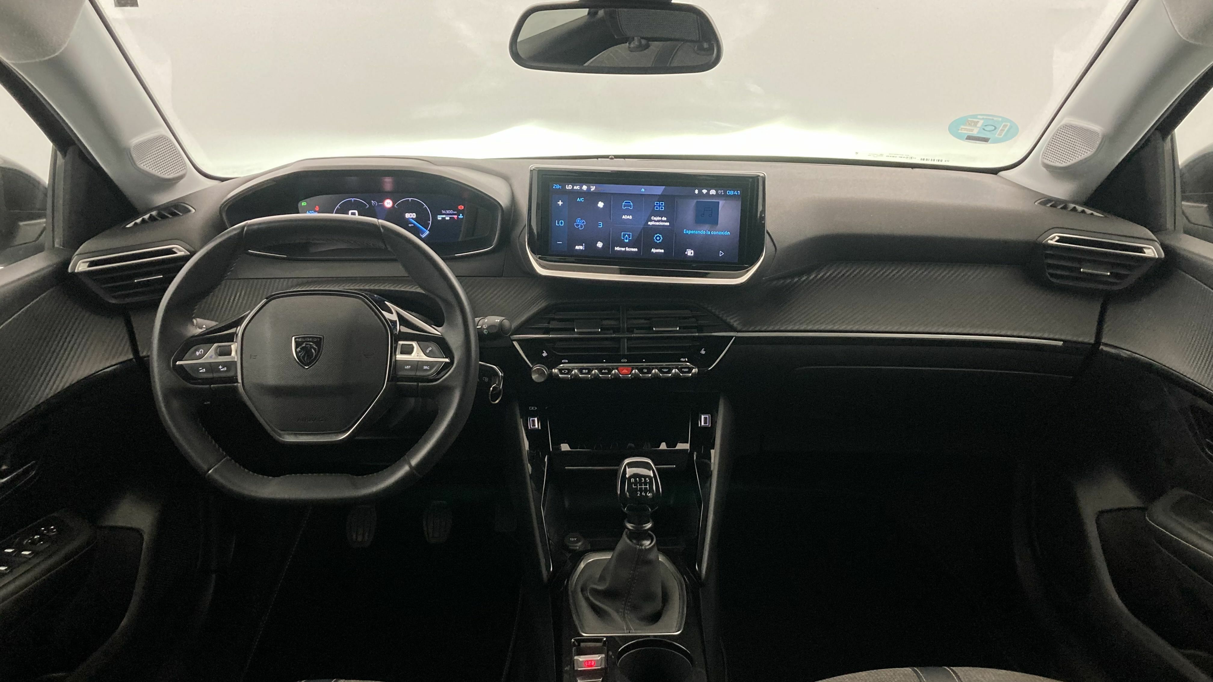 peugeot 208 allure 1.2 PURETECH 100 2024 grigio selenium 16