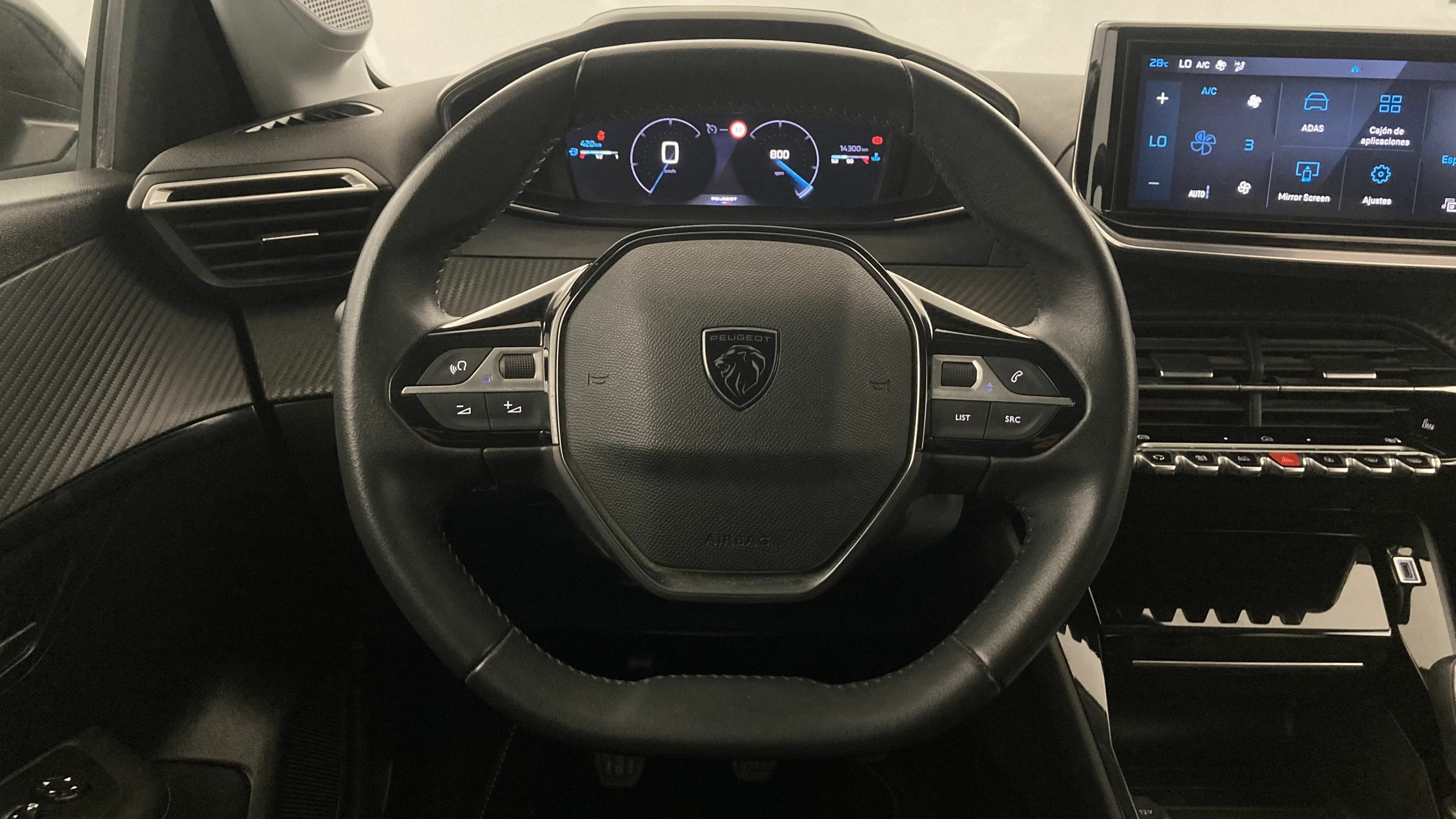 peugeot 208 allure 1.2 PURETECH 100 2024 grigio selenium 17