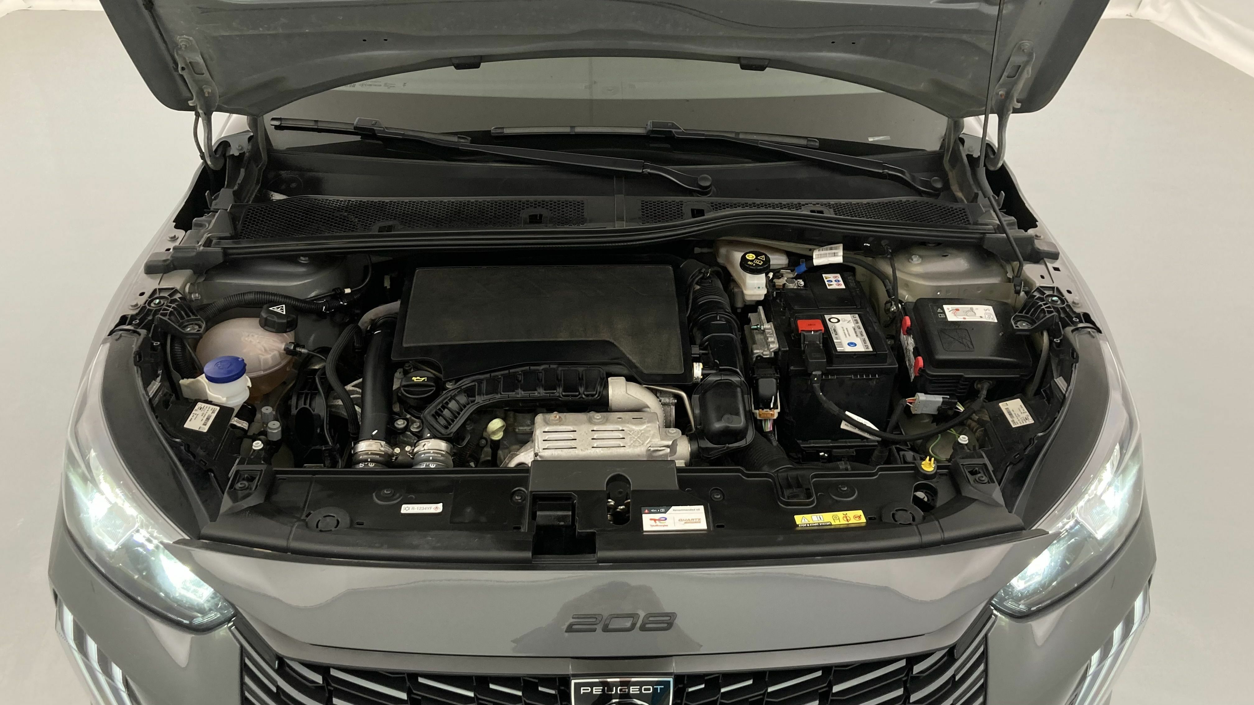 peugeot 208 allure 1.2 PURETECH 100 2024 grigio selenium 25