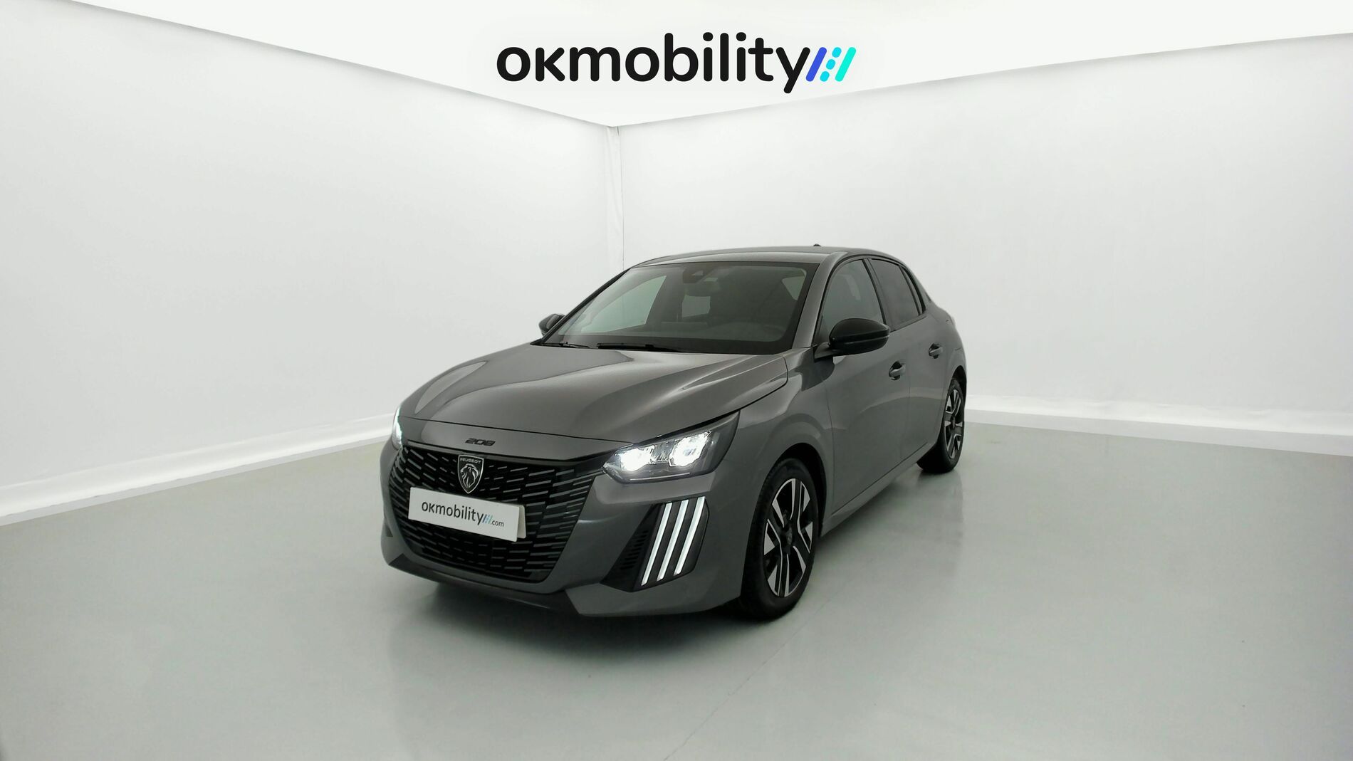 peugeot 208 allure 1.2 PURETECH 100 2024 grigio selenium 1