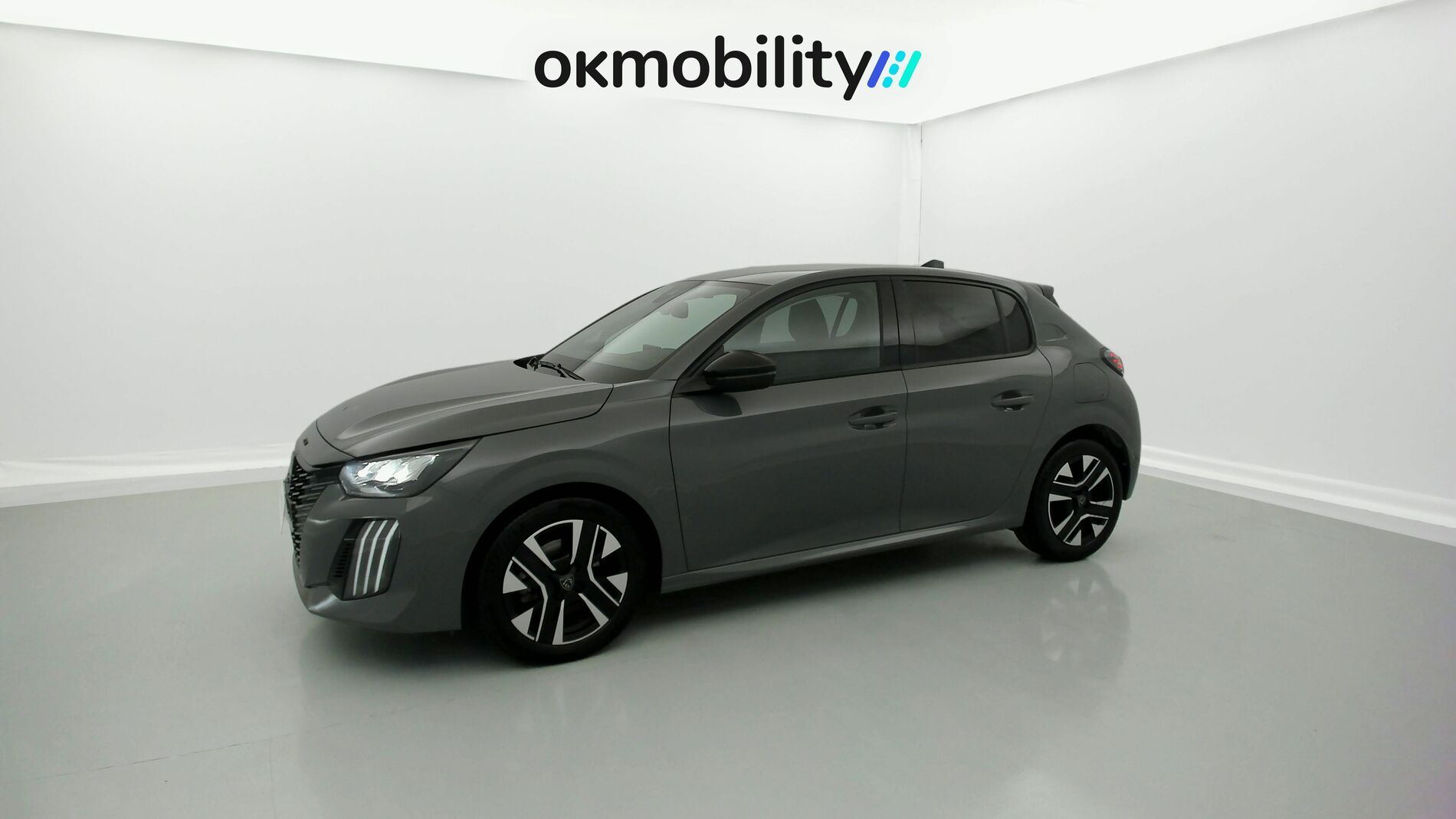 peugeot 208 allure 1.2 PURETECH 100 2024 grigio selenium 5
