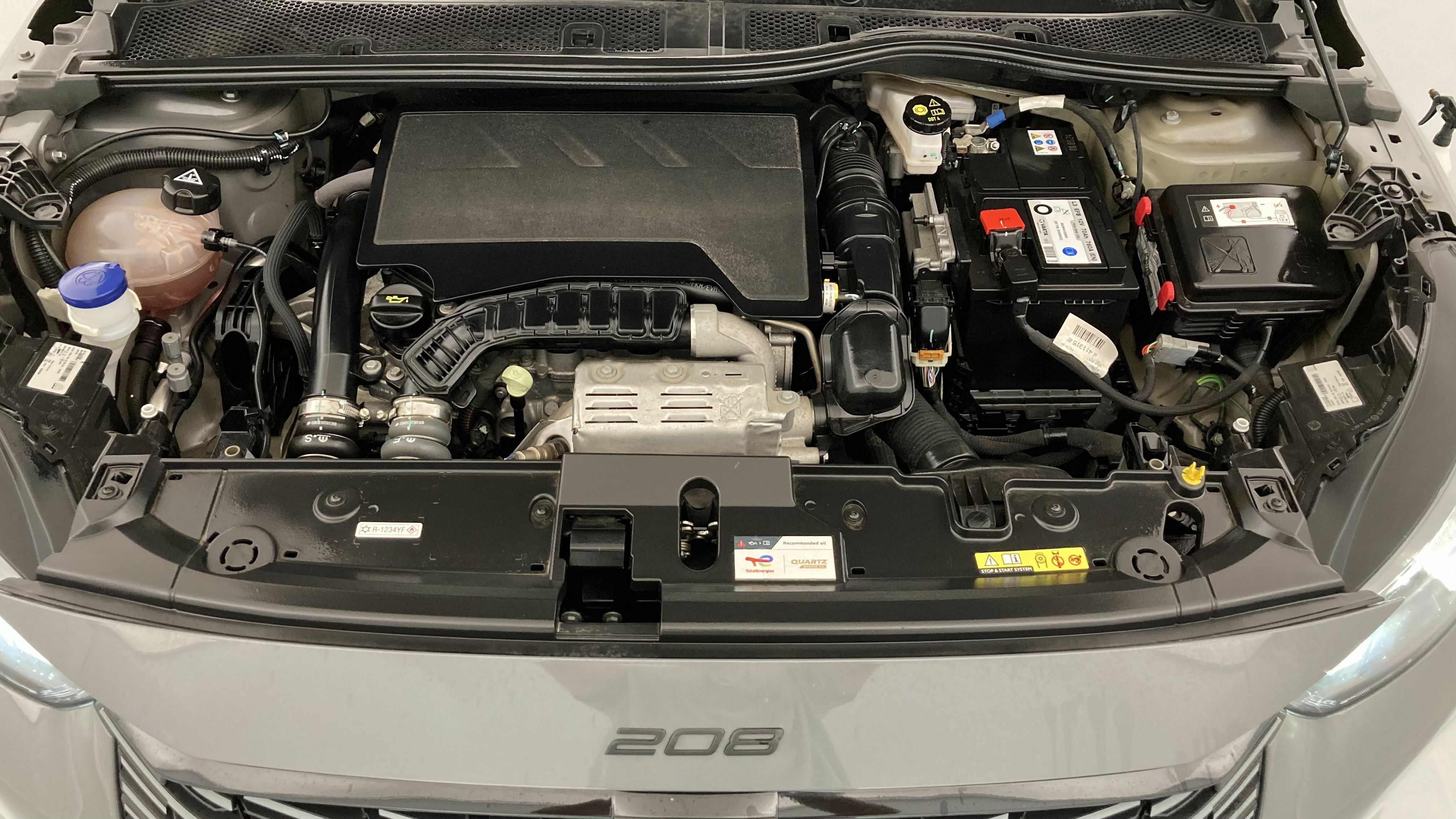peugeot 208 allure 1.2 PURETECH 100 2024 grigio selenium 24