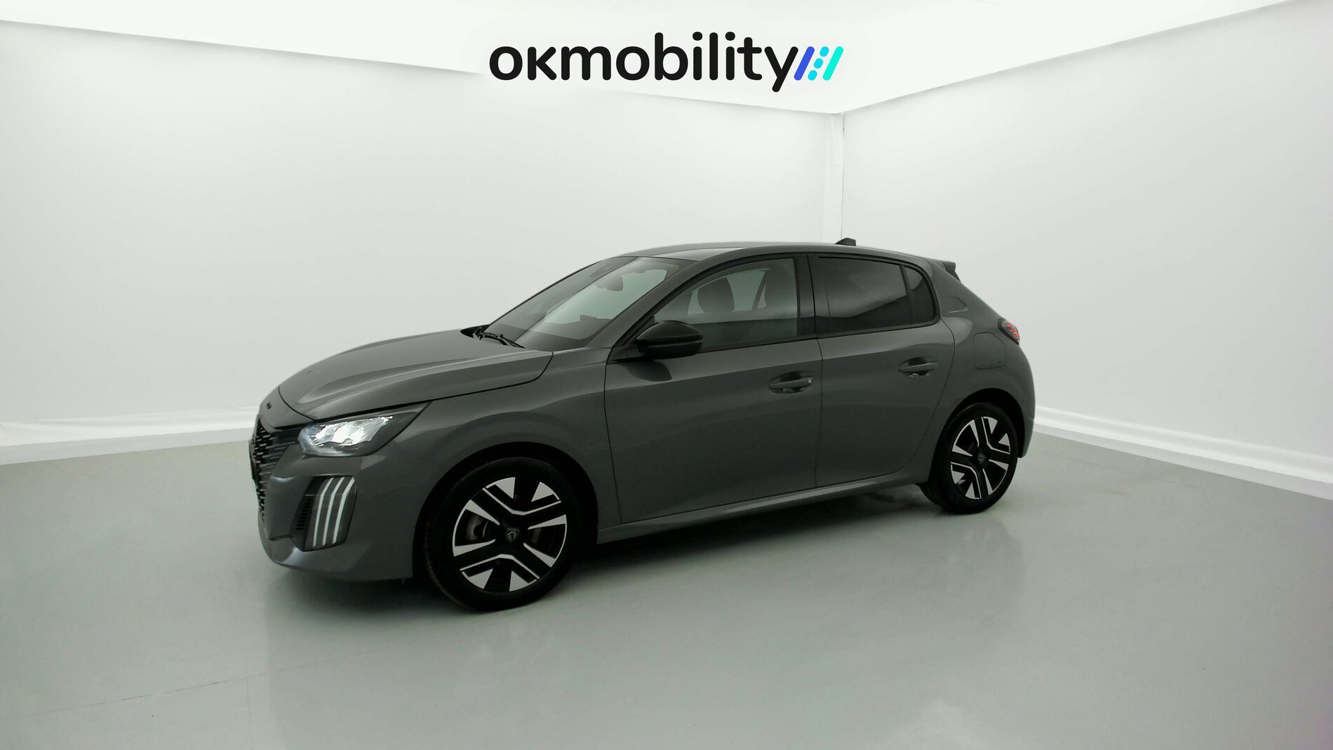 peugeot 208 allure 1.2 PURETECH 100 2024 grigio selenium 5