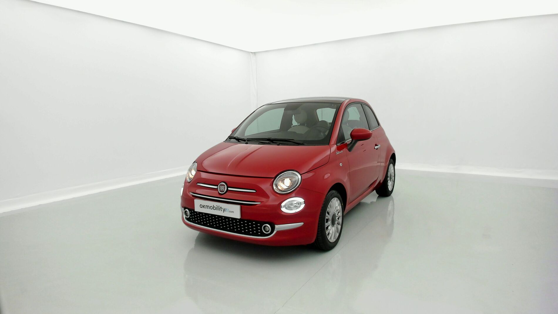 fiat 500 dolcevita 1.0 HYBRID 70 MHEV 2023 rosso corsa 1