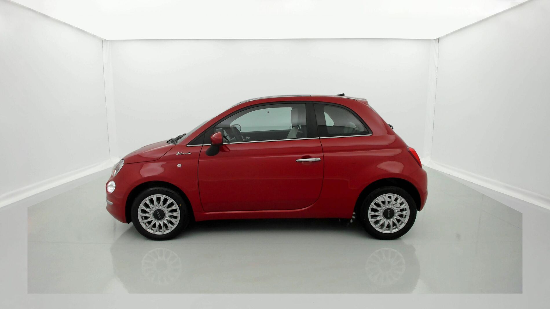 fiat 500 dolcevita 1.0 HYBRID 70 MHEV 2023 rosso corsa 3
