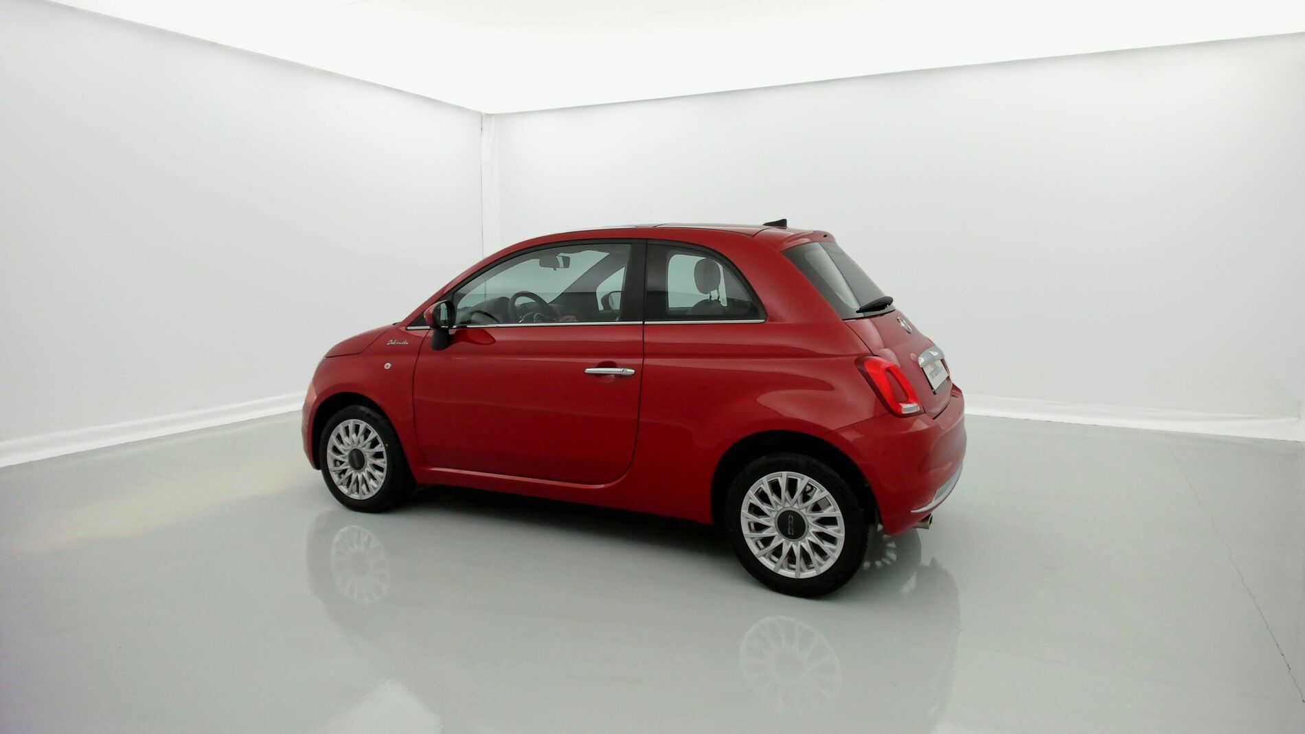 fiat 500 dolcevita 1.0 HYBRID 70 MHEV 2023 rosso corsa 4