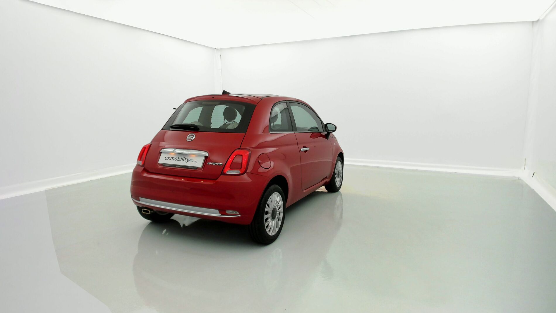 fiat 500 dolcevita 1.0 HYBRID 70 MHEV 2023 rosso corsa 7