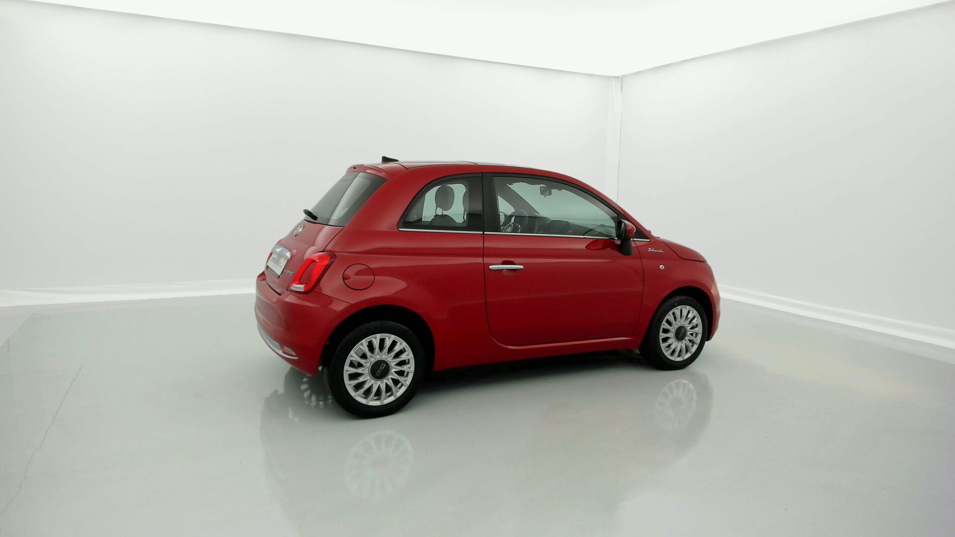 fiat 500 dolcevita 1.0 HYBRID 70 MHEV 2023 rosso corsa 8