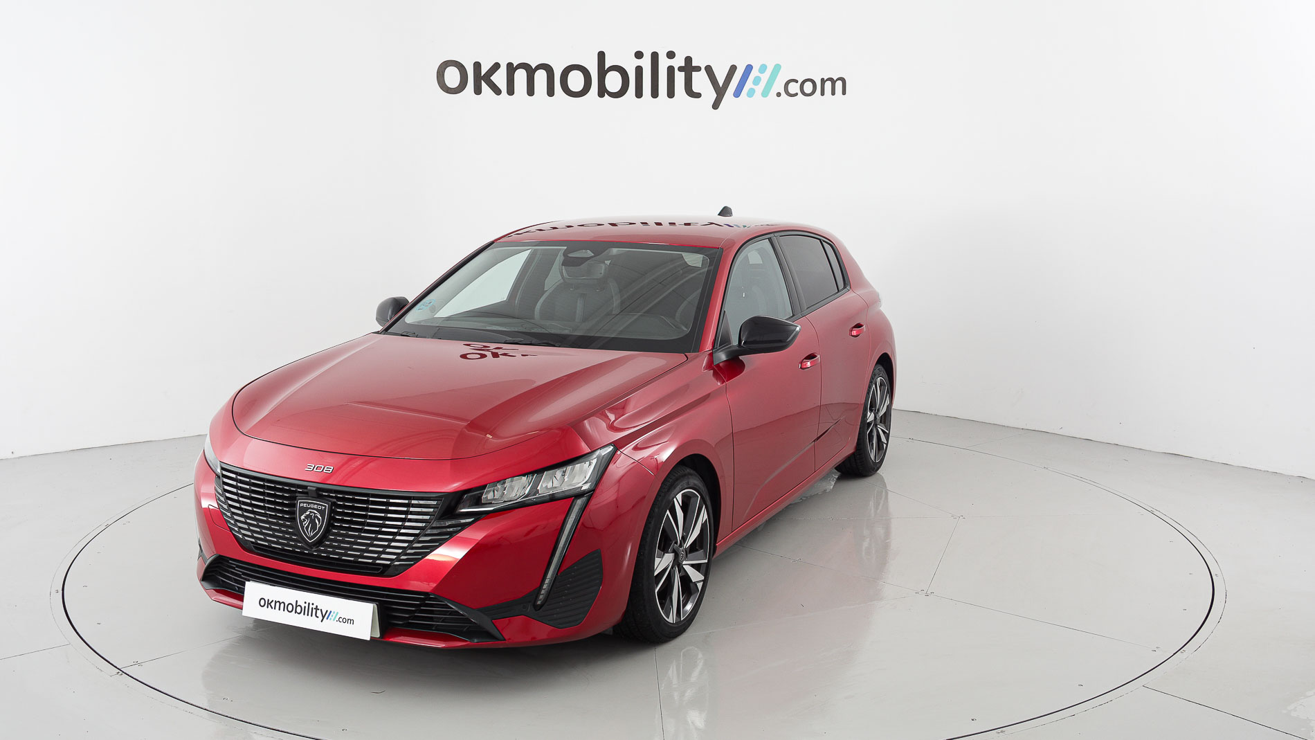 peugeot 308 allure 1.2 PURETECH 130 EAT 2023 rojo elixir 1