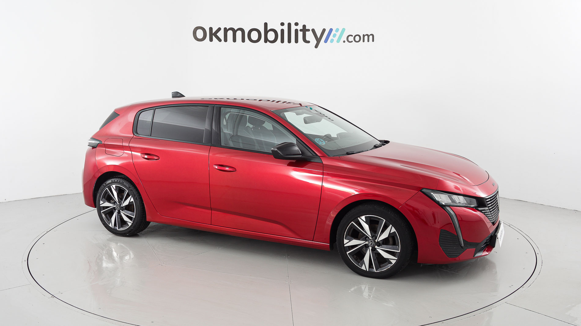 peugeot 308 allure 1.2 PURETECH 130 EAT 2023 rojo elixir 2