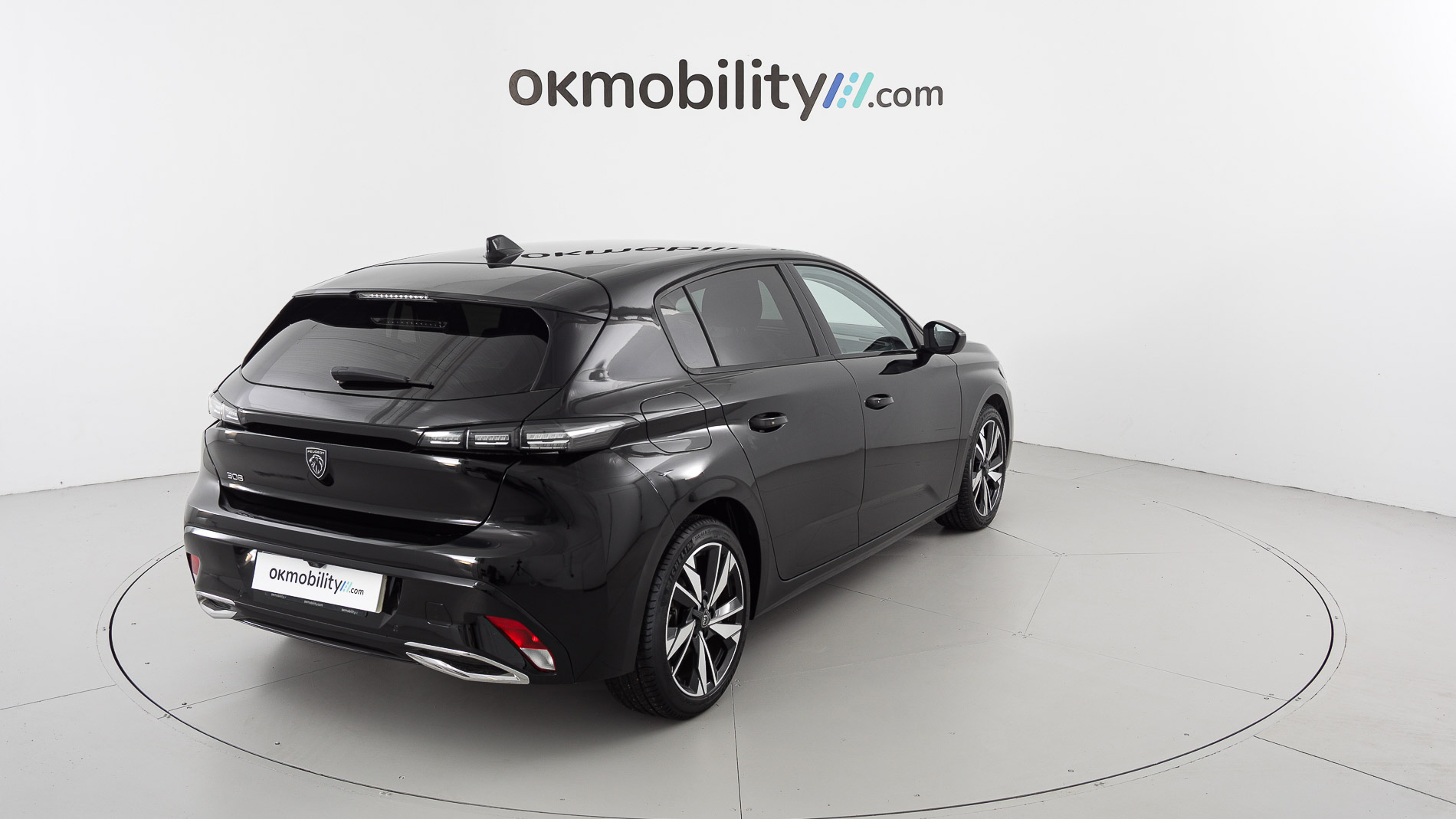 peugeot 308 allure 1.2 PURETECH 130 EAT 2023 negro perla nera 12