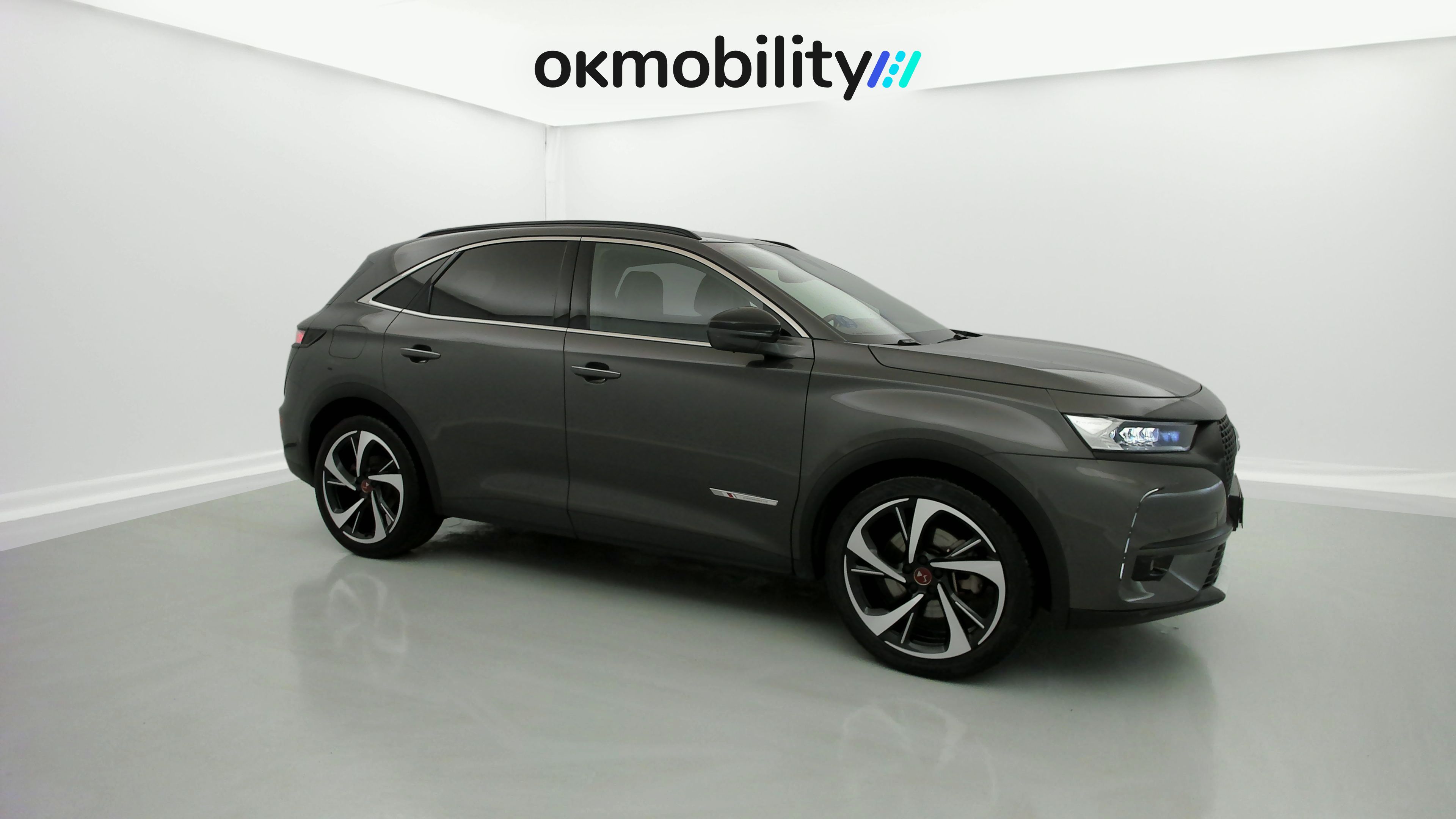 ds ds7 crossback performance line + E-TENSE 300 CA 2022 gris platino 4