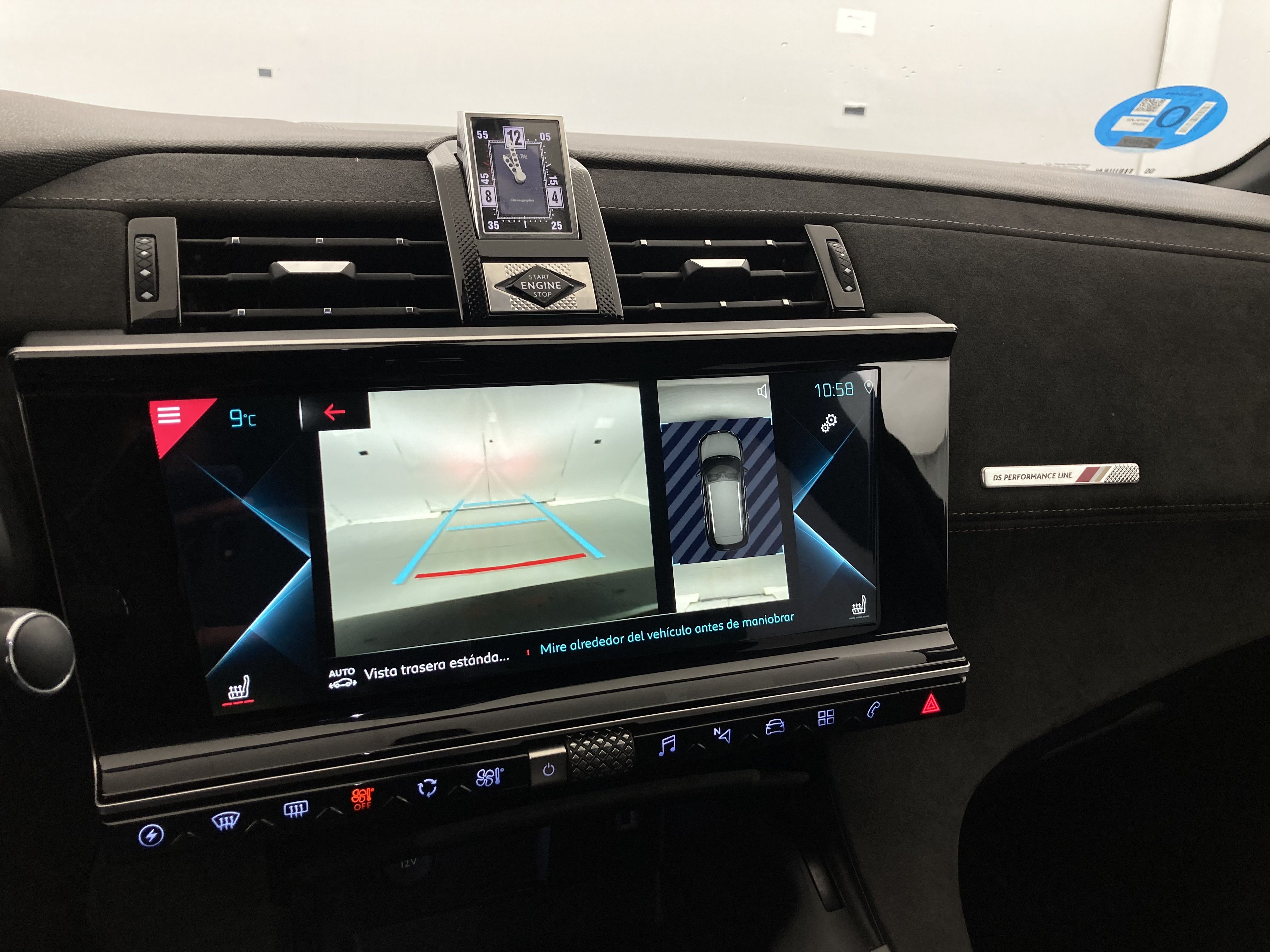 ds ds7 crossback performance line + E-TENSE 300 CA 2022 gris platino 25