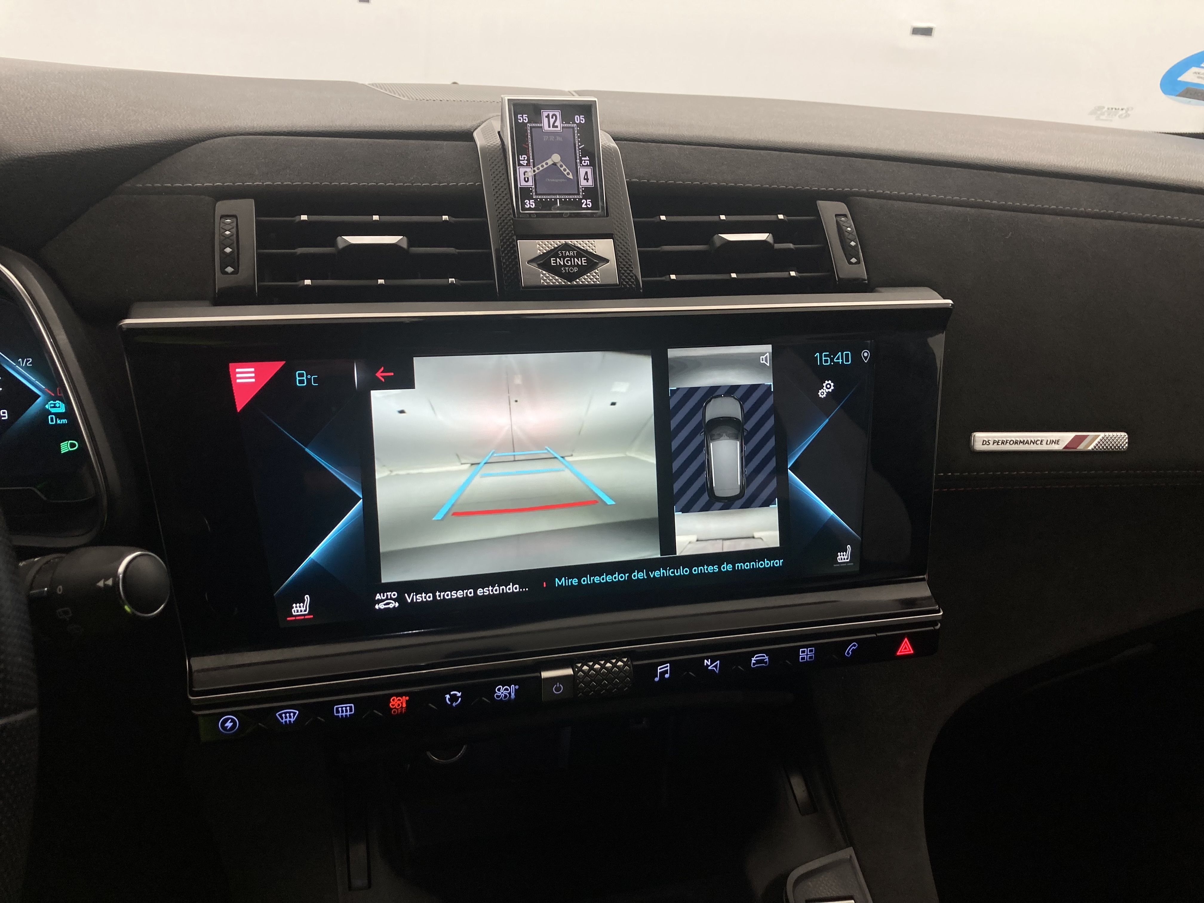 ds ds7 crossback performance line + E-TENSE 300 CA 2022 gris artense 28