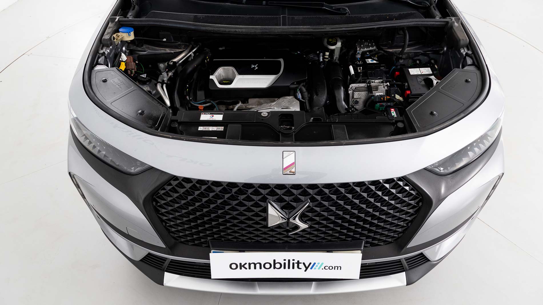 ds ds7 crossback performance line + E-TENSE 300 CA 2022 gris artense 35