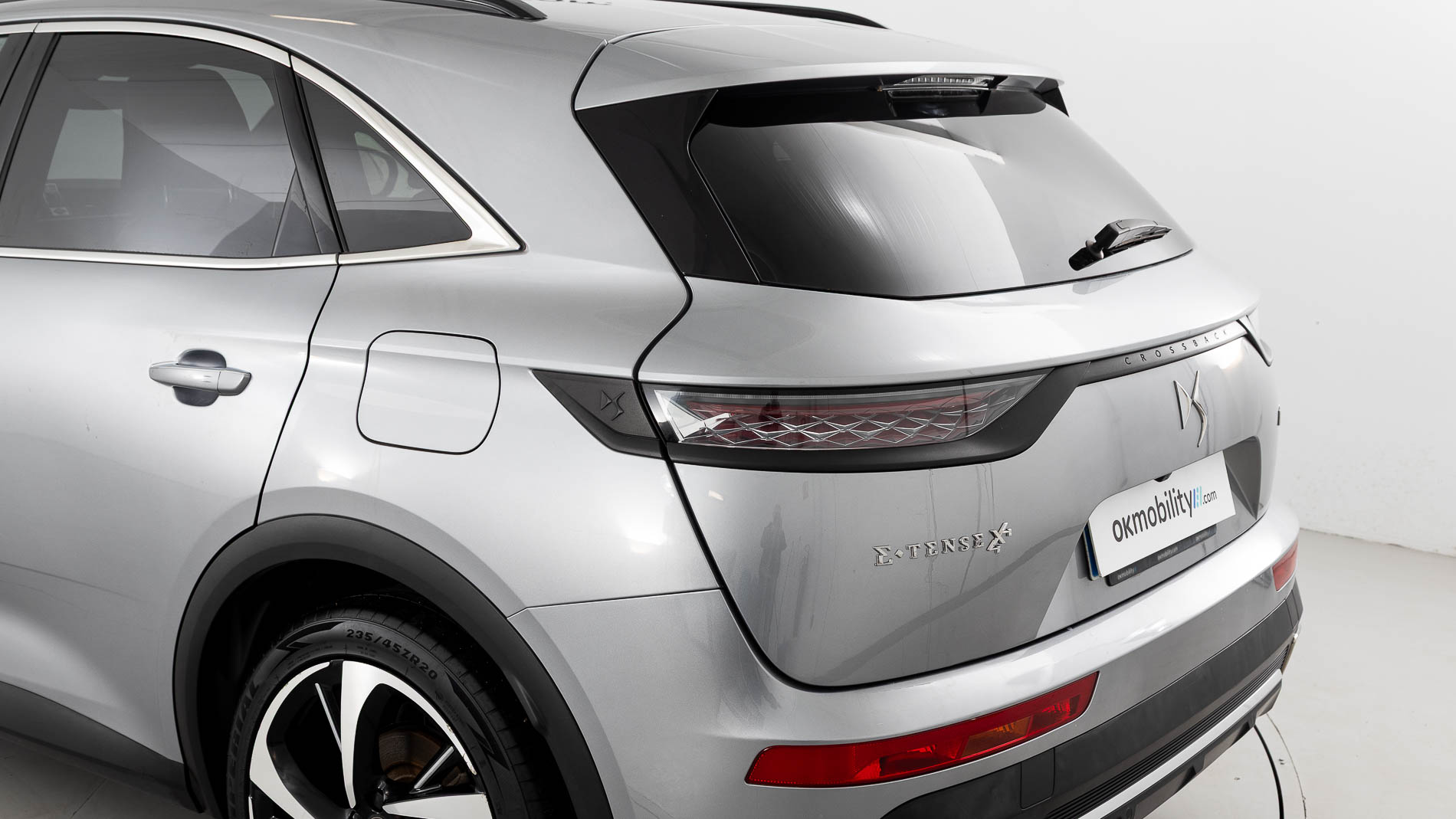 ds ds7 crossback performance line + E-TENSE 300 CA 2022 gris artense 38