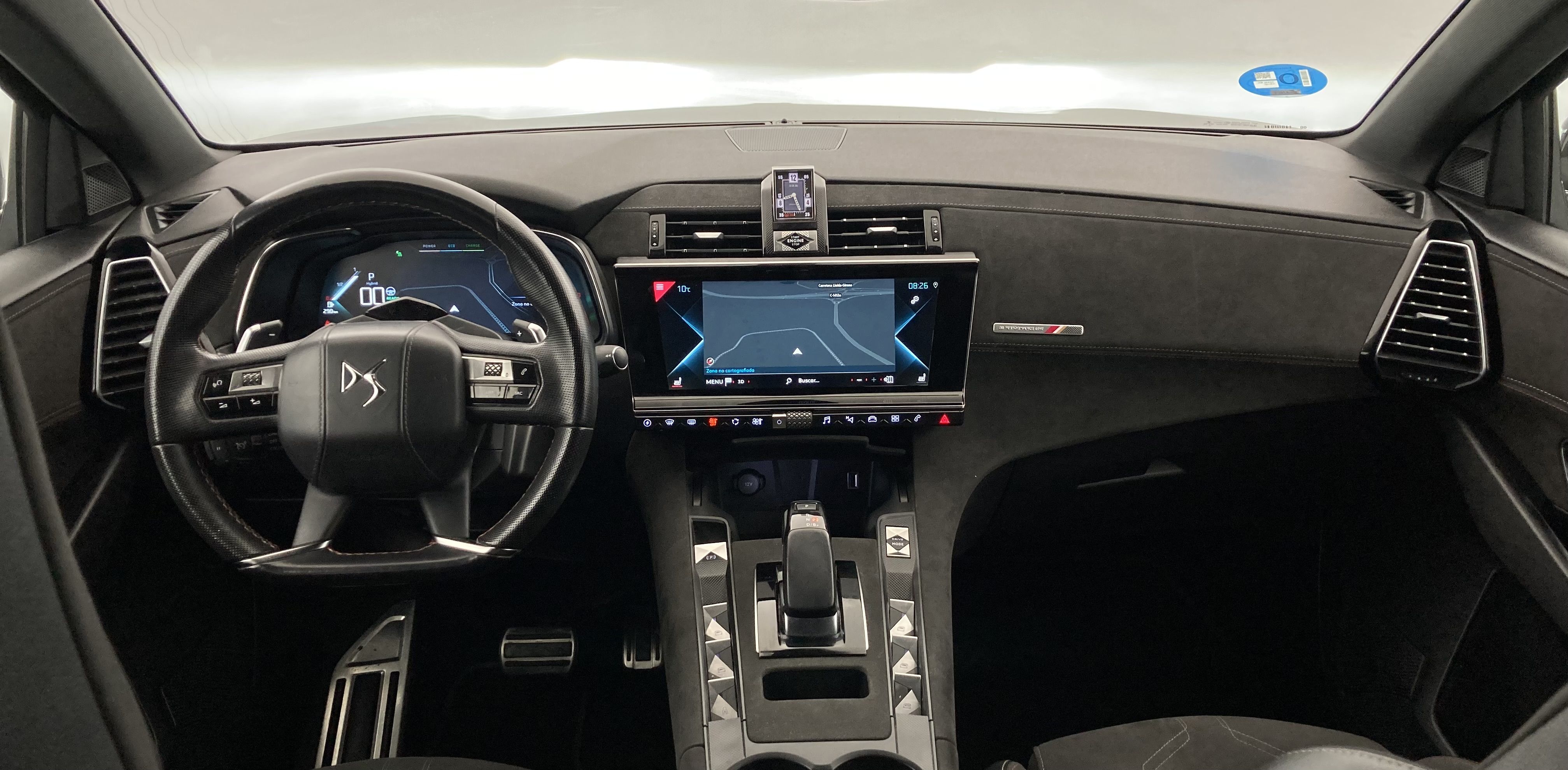 ds ds7 crossback performance line + E-TENSE 300 CA 2022 gris platino 33