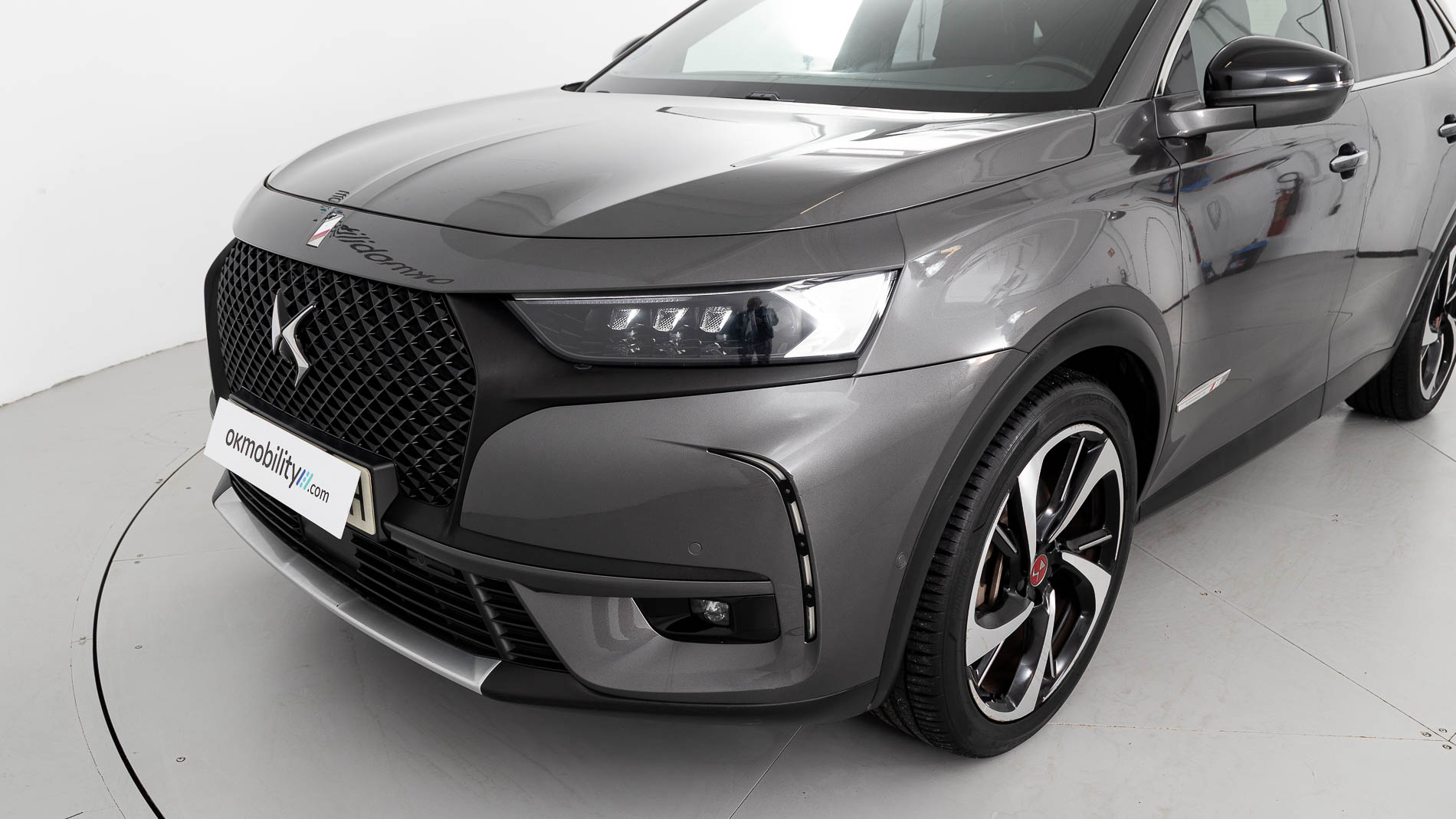 ds ds7 crossback performance line + E-TENSE 300 CA 2022 gris platino 28