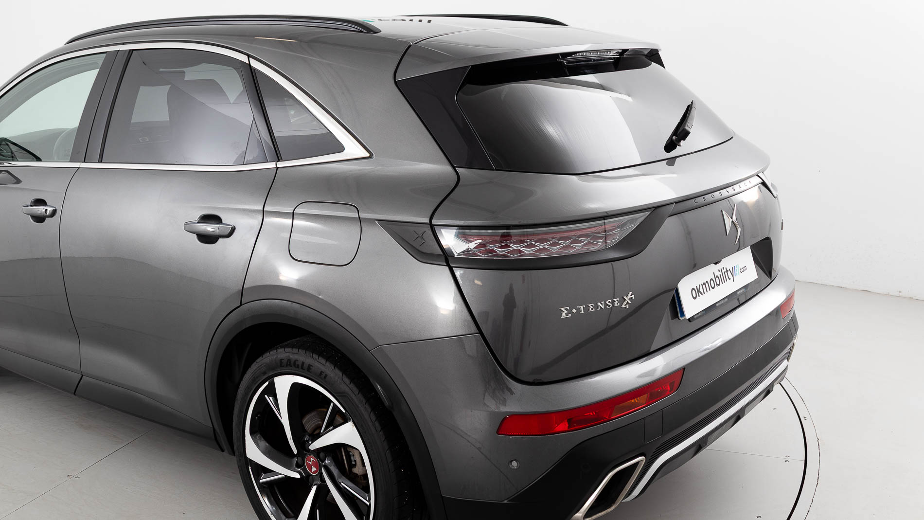 ds ds7 crossback performance line + E-TENSE 300 CA 2022 gris platino 37