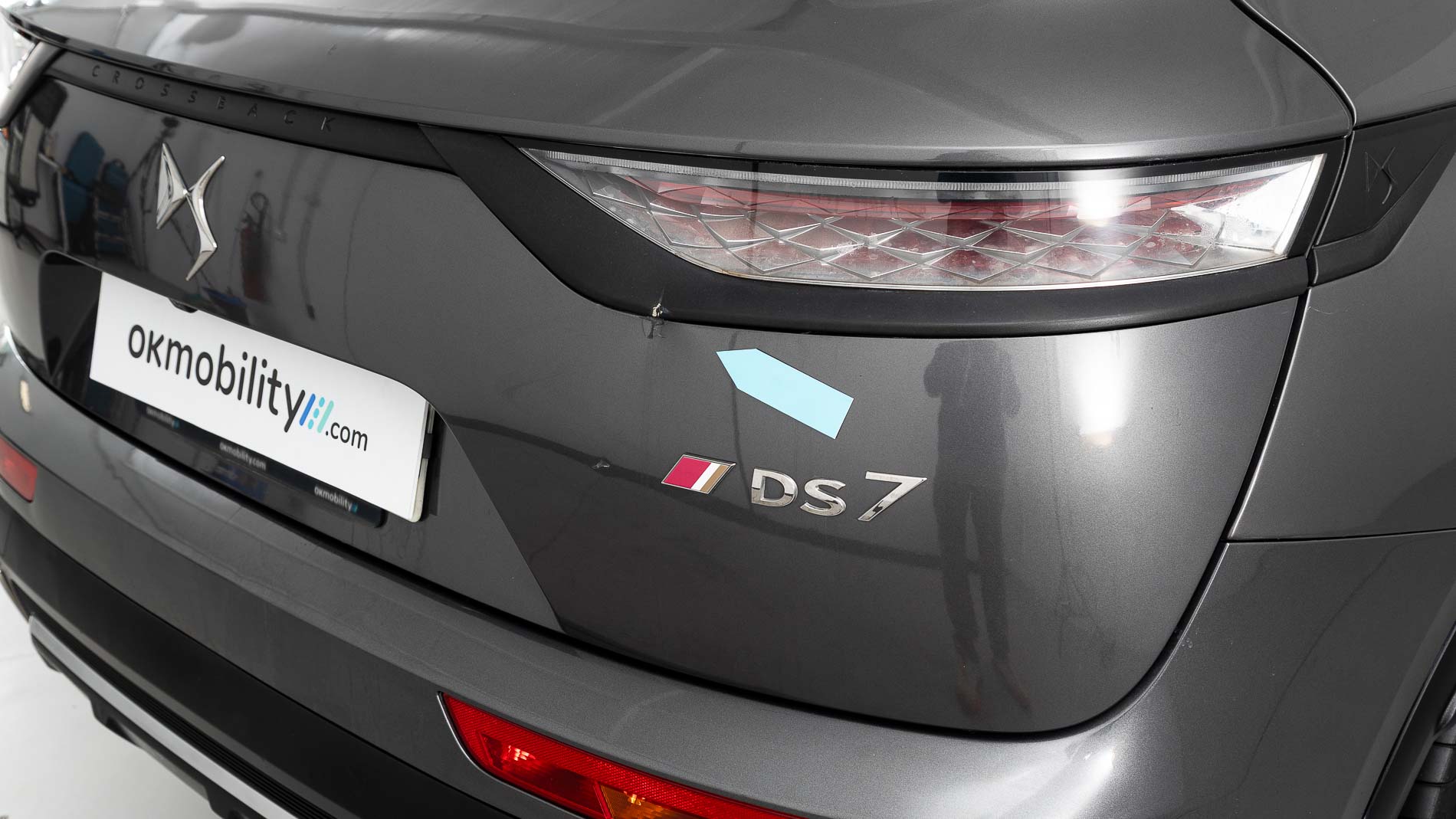 ds ds7 crossback performance line + E-TENSE 300 CA 2022 gris platino 44