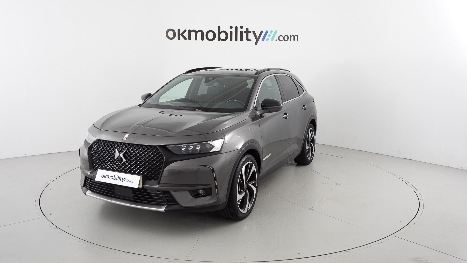 ds ds7 crossback performance line + E-TENSE 300 CA 2022 gris platino 1