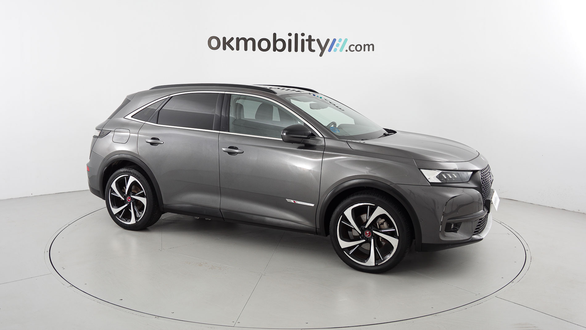 ds ds7 crossback performance line + E-TENSE 300 CA 2022 gris platino 2