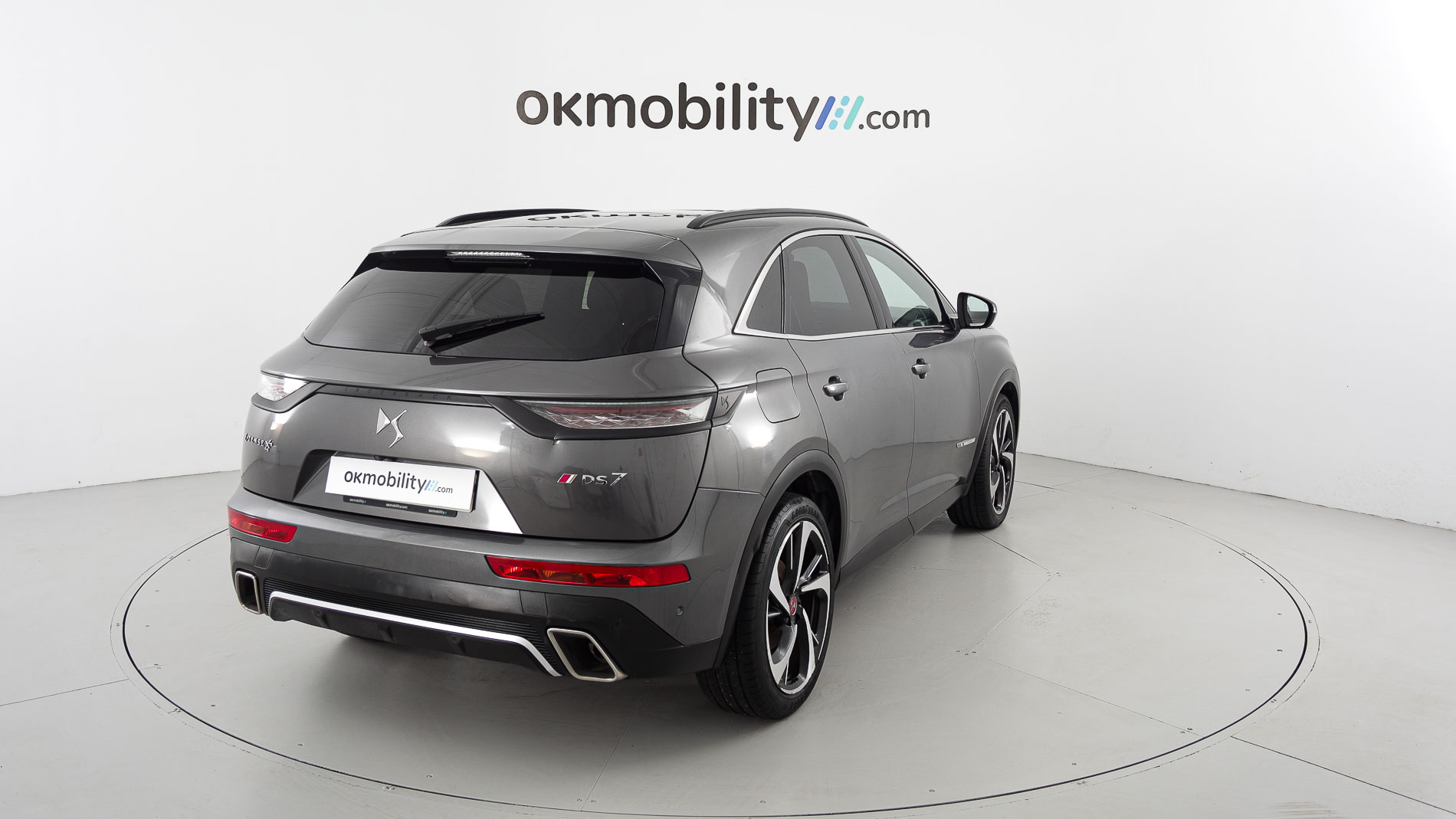 ds ds7 crossback performance line + E-TENSE 300 CA 2022 gris platino 11