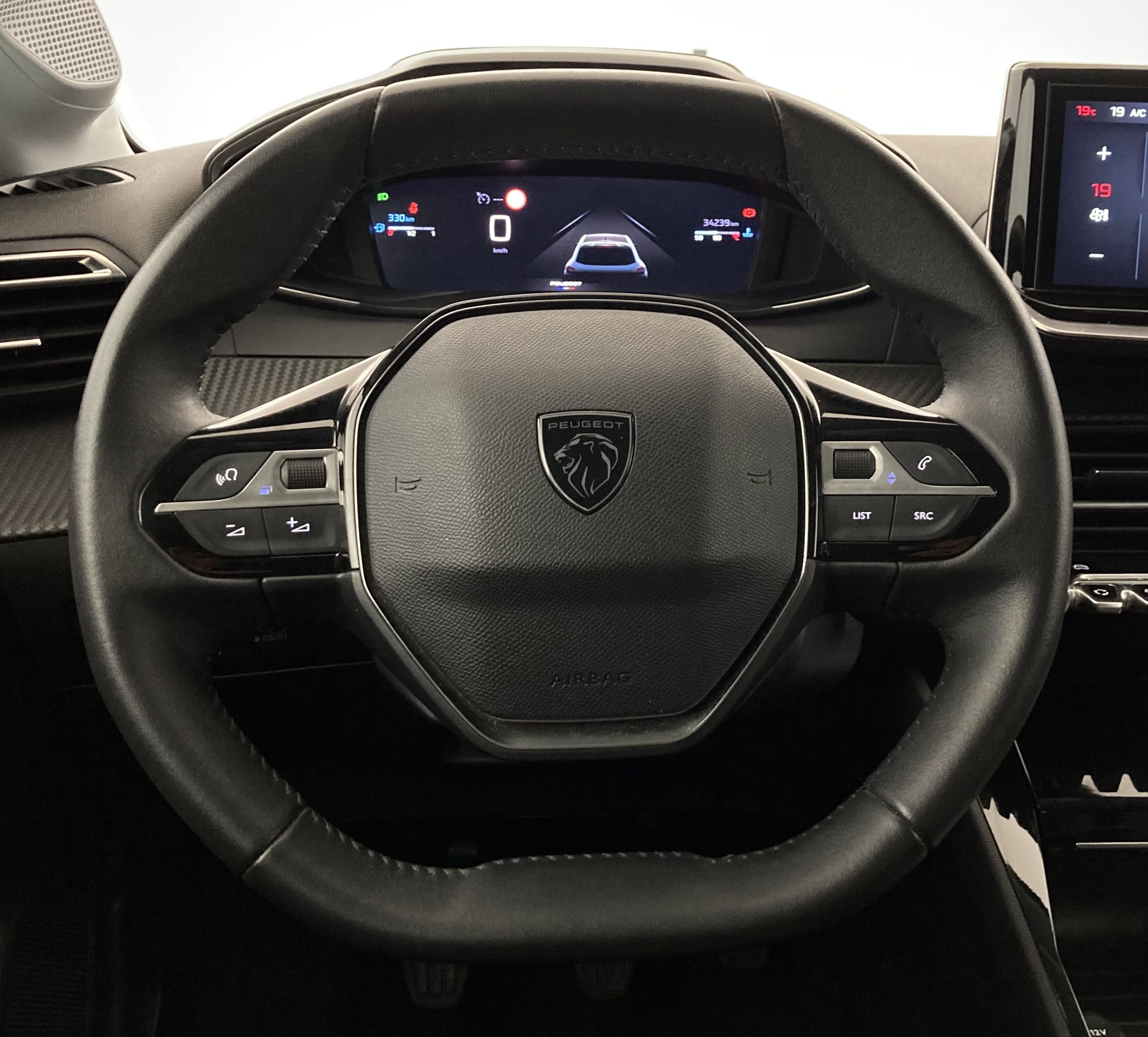 peugeot 208 allure 1.2 PURETECH 100 2024 grigio selenium 20