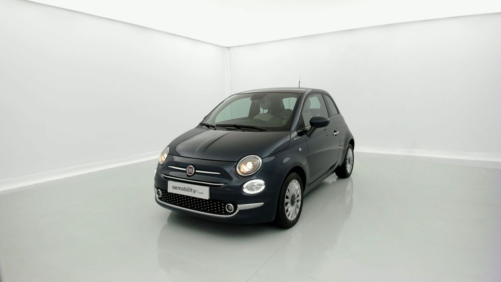 fiat 500 dolcevita 1.0 HYBRID 70 MHEV 2023 azul di pinto di blu 1