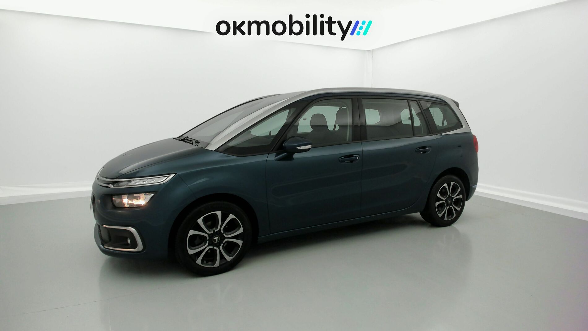 citroen c4 grand spacetourer c series 1.2 PURETECH 130 EAT 2022 bleu 5