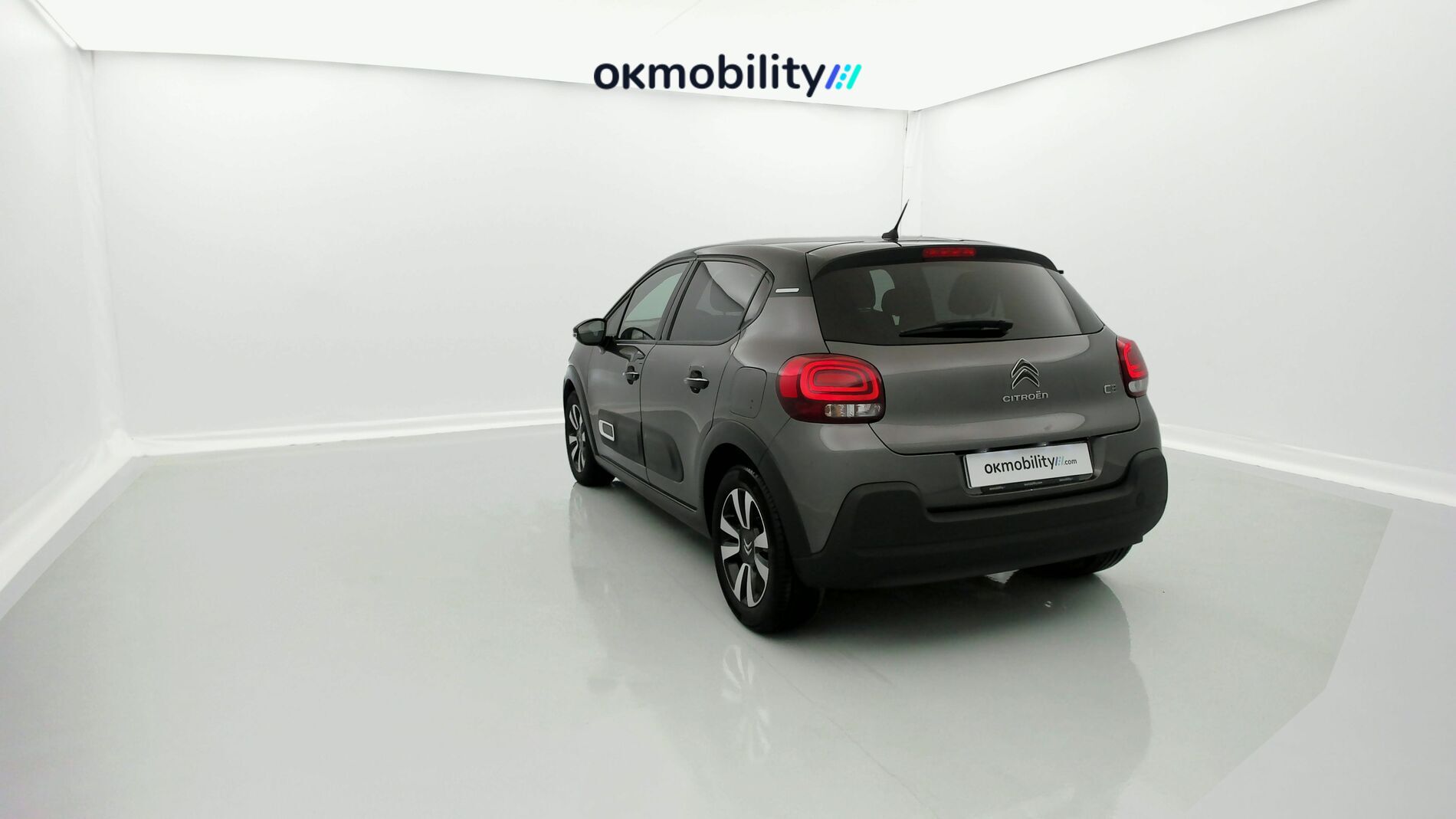 citroen c3 shine 1.2 PURETECH 110 EAT 2022 gris platino/negro 5