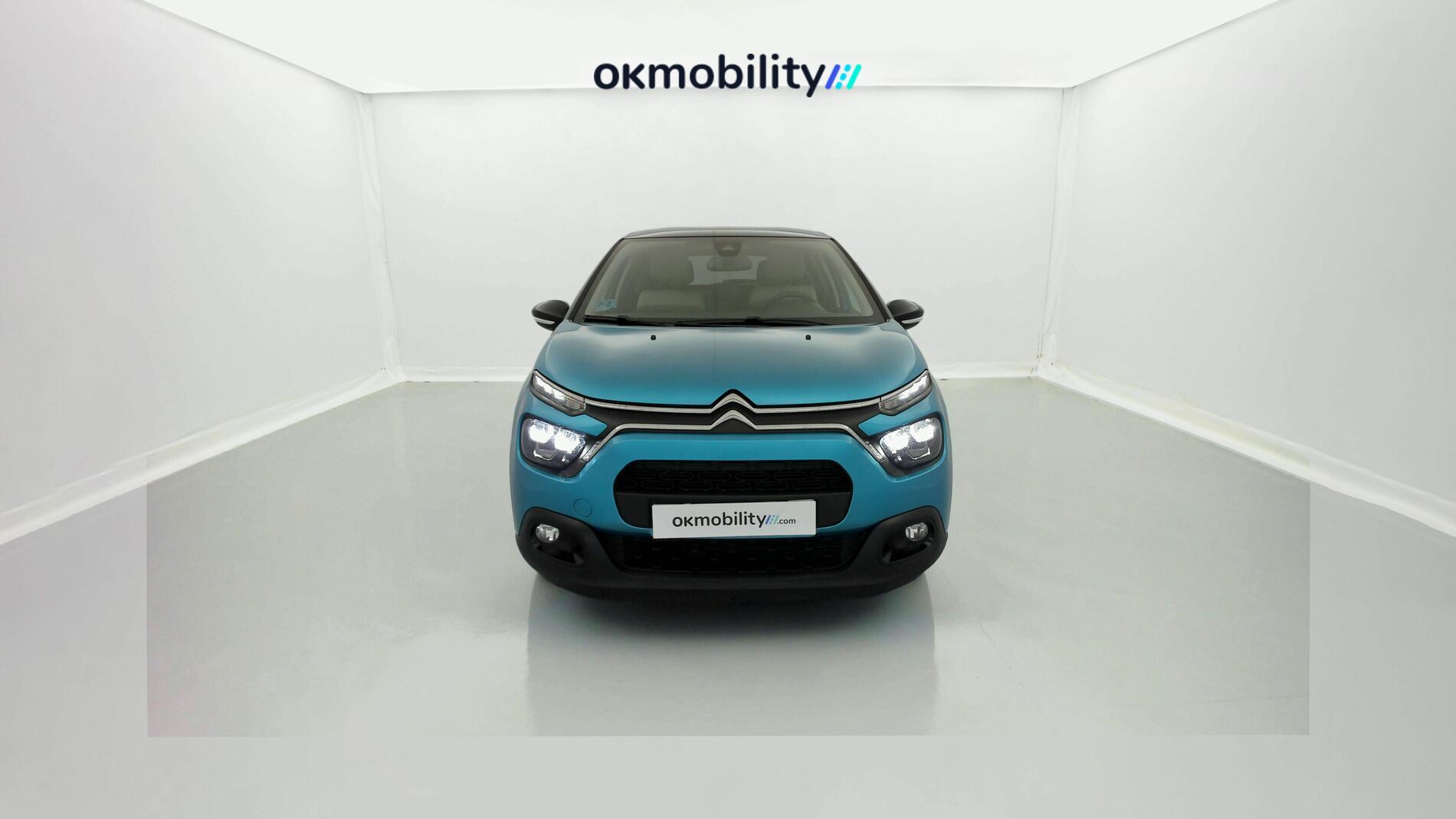 citroen c3 shine 1.2 PURETECH 110 EAT 2022 azul spring/negro 4