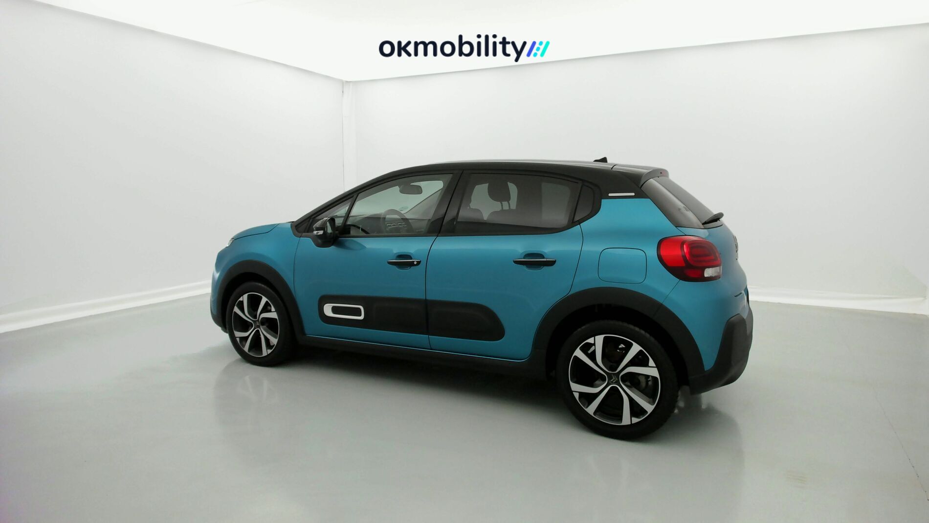 citroen c3 shine 1.2 PURETECH 110 EAT 2022 azul spring/negro 9