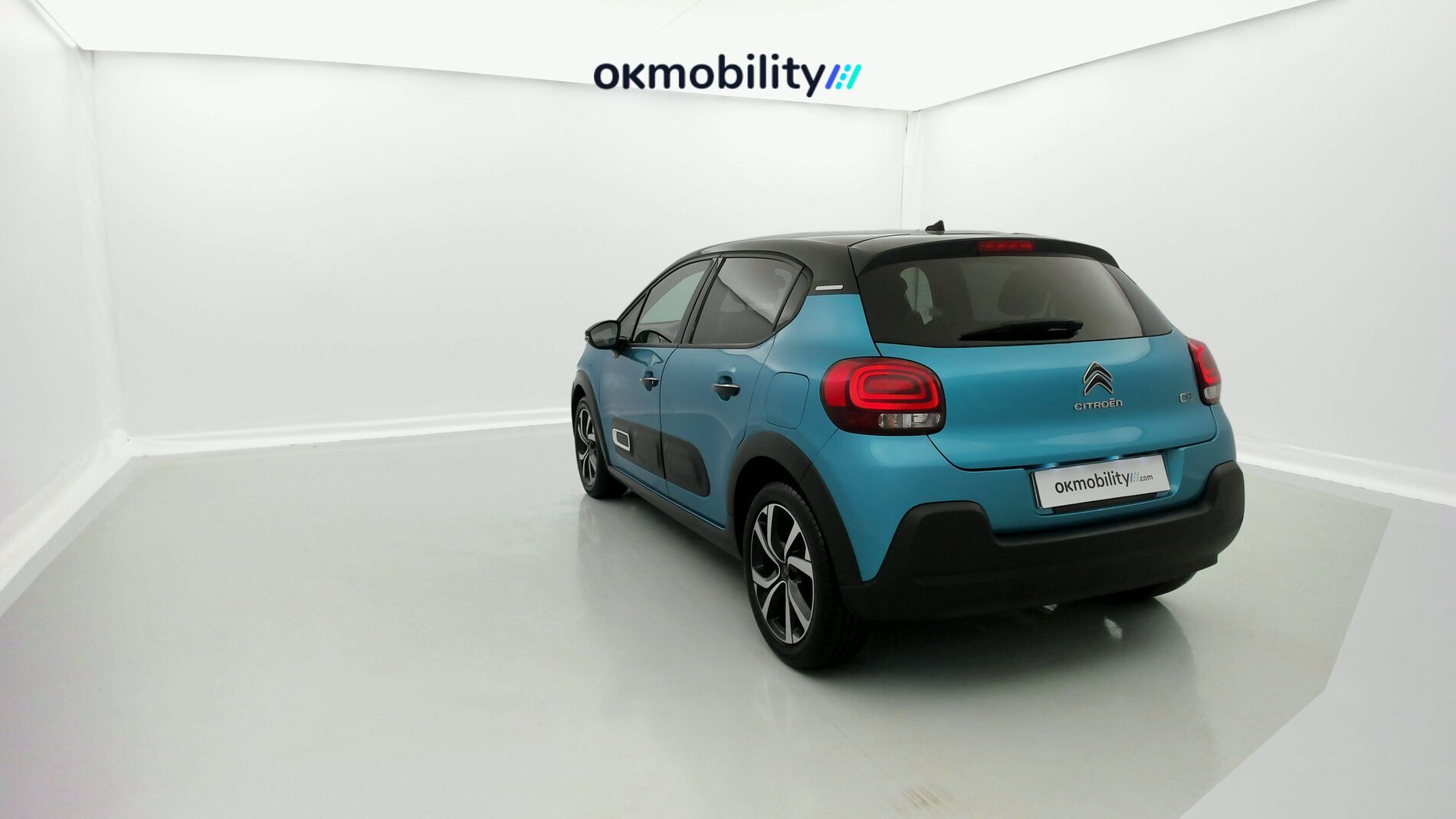 citroen c3 shine 1.2 PURETECH 110 EAT 2022 azul spring/negro 10