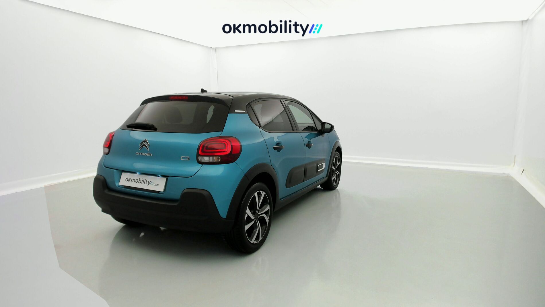 citroen c3 shine 1.2 PURETECH 110 EAT 2022 azul spring/negro 12