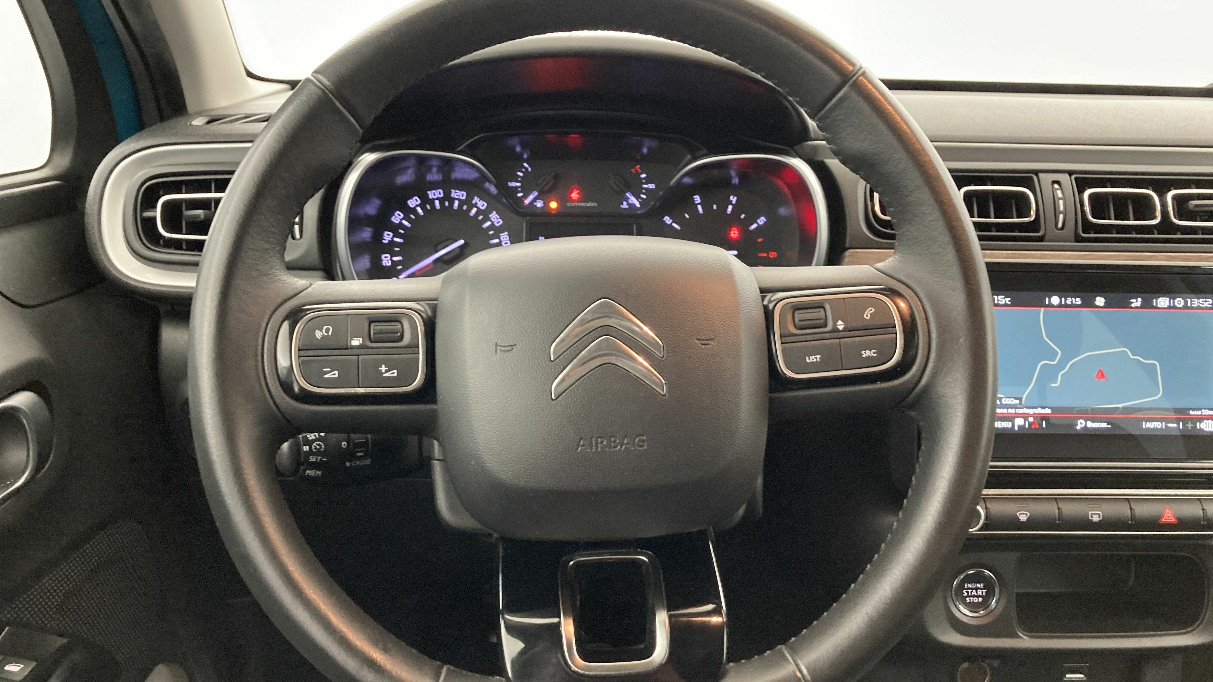 citroen c3 shine 1.2 PURETECH 110 EAT 2022 azul spring/negro 18