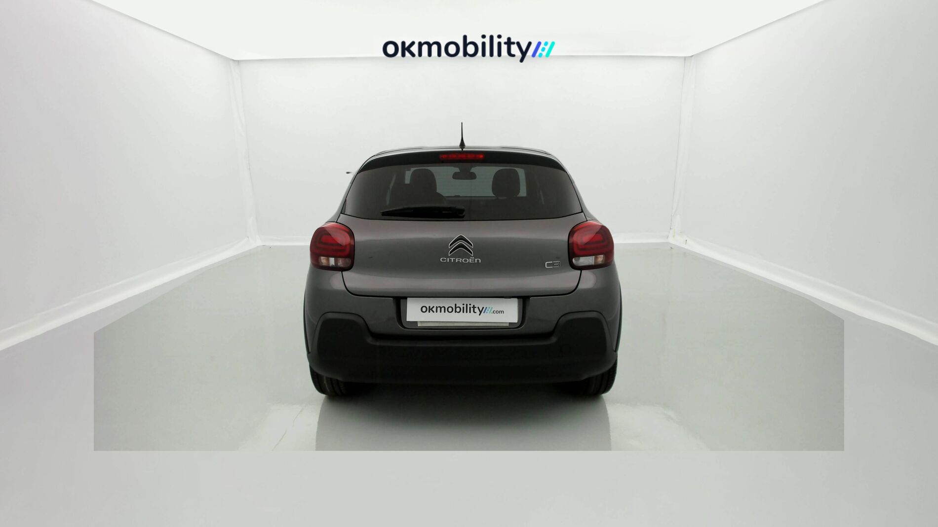 citroen c3 shine 1.2 PURETECH 110 EAT 2022 gris acero/negro 8