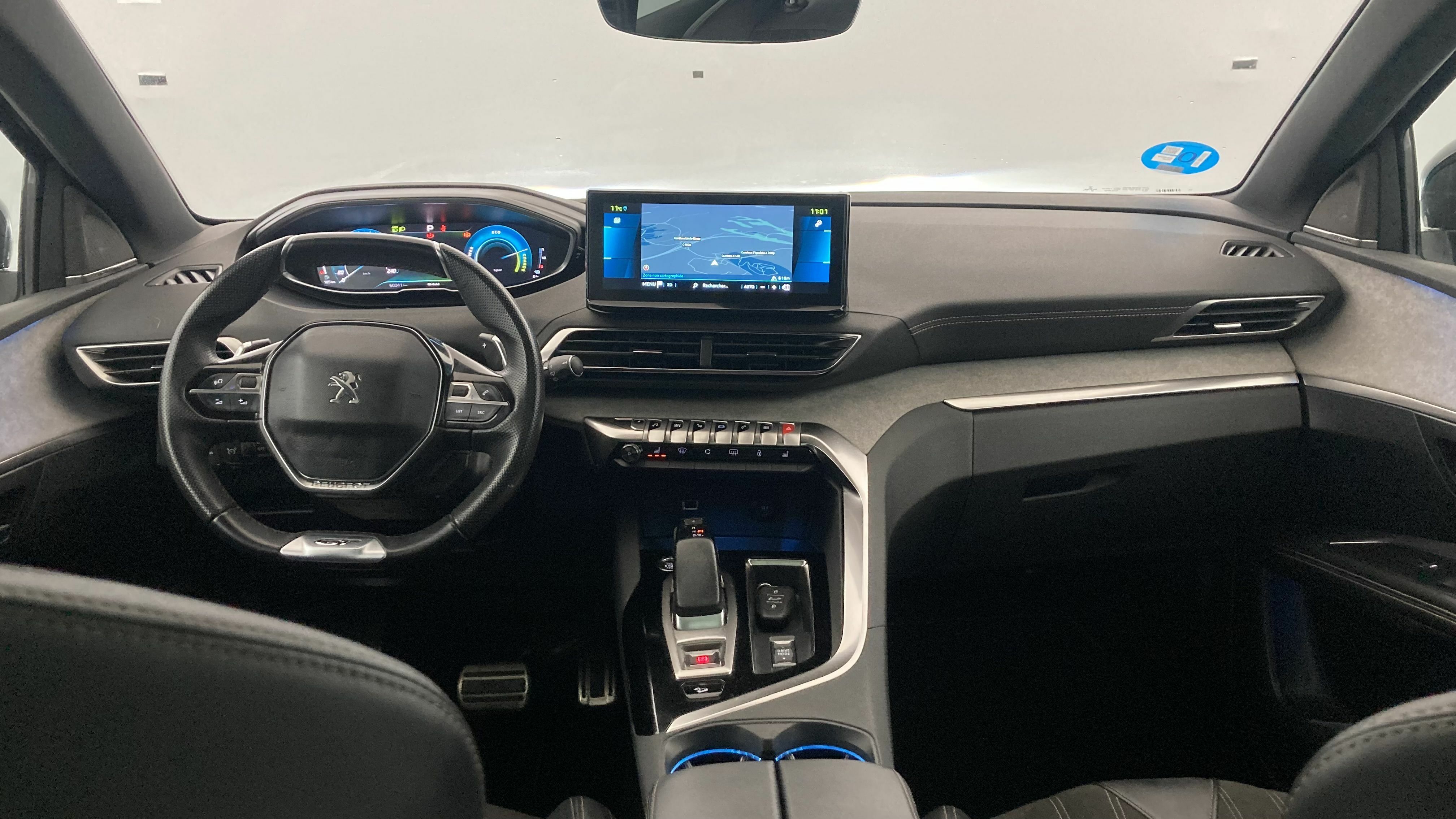 peugeot 3008 gt pack 1.6 HYBRID 300 EAT PHEV 2022 negro perla nera 15