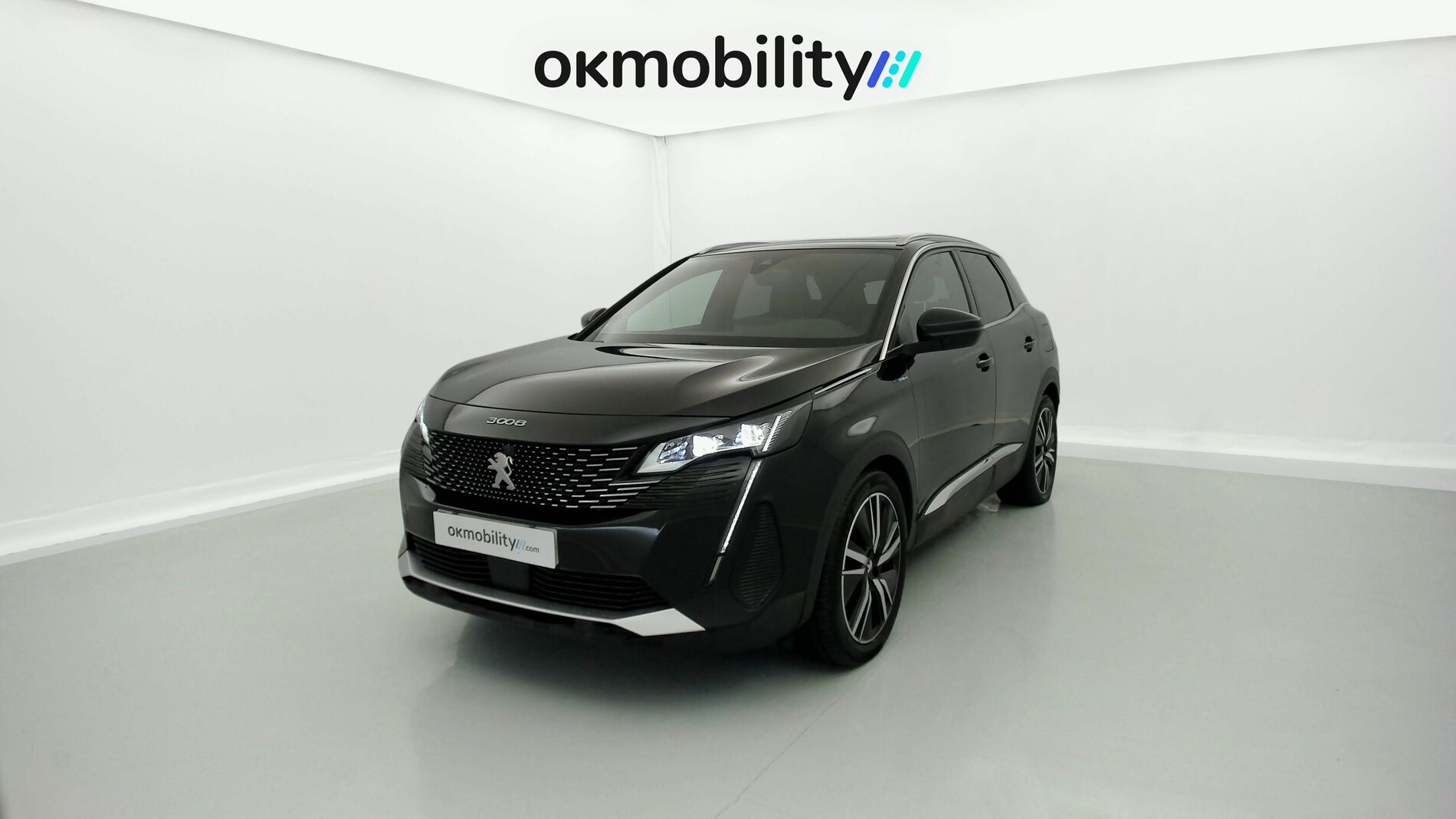 peugeot 3008 gt pack 1.6 HYBRID 300 EAT PHEV 2022 negro perla nera 1