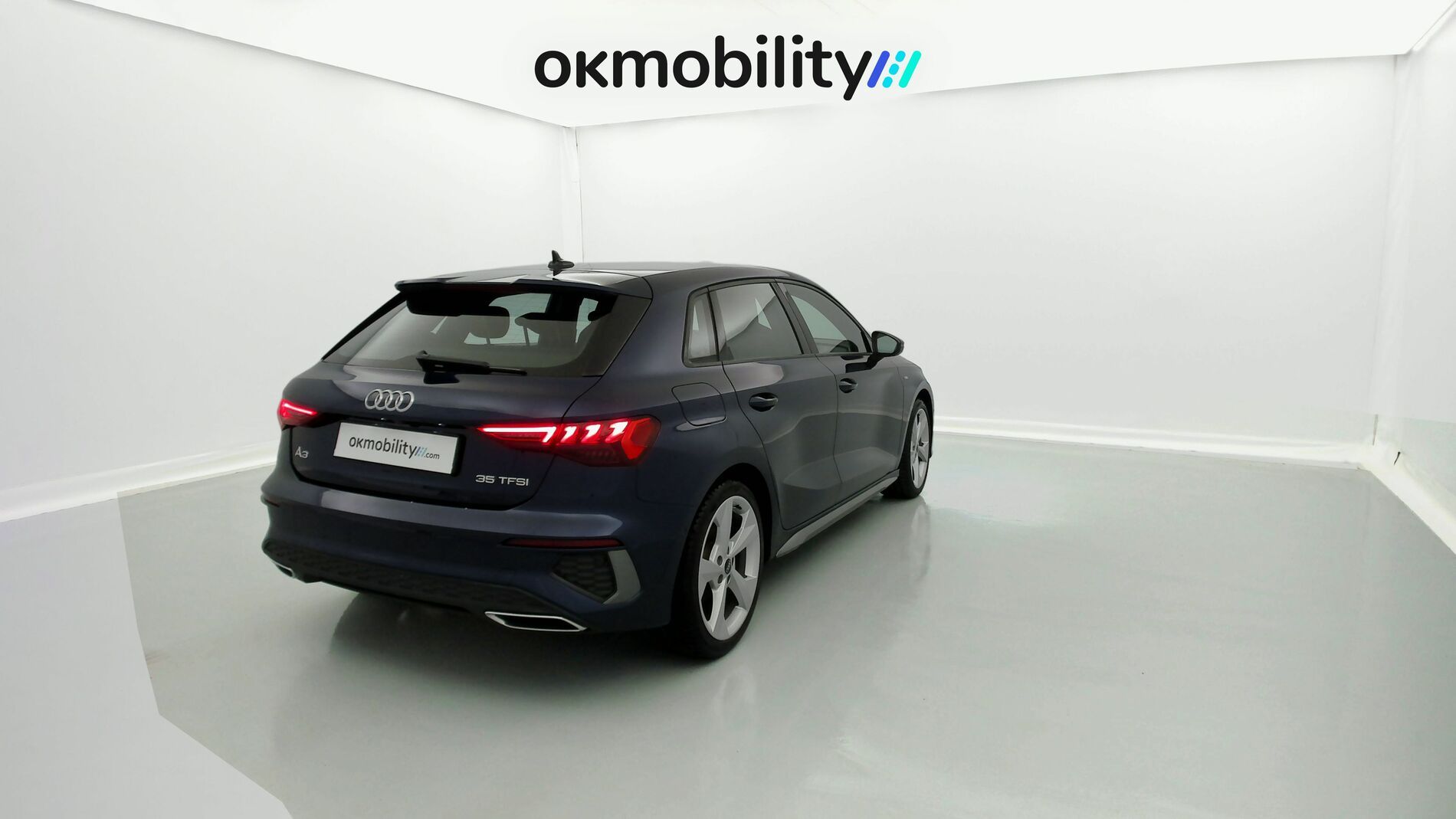 audi a3 sportback s line 35 TFSI 150 STRONIC 2023 navarrablau metallic 11