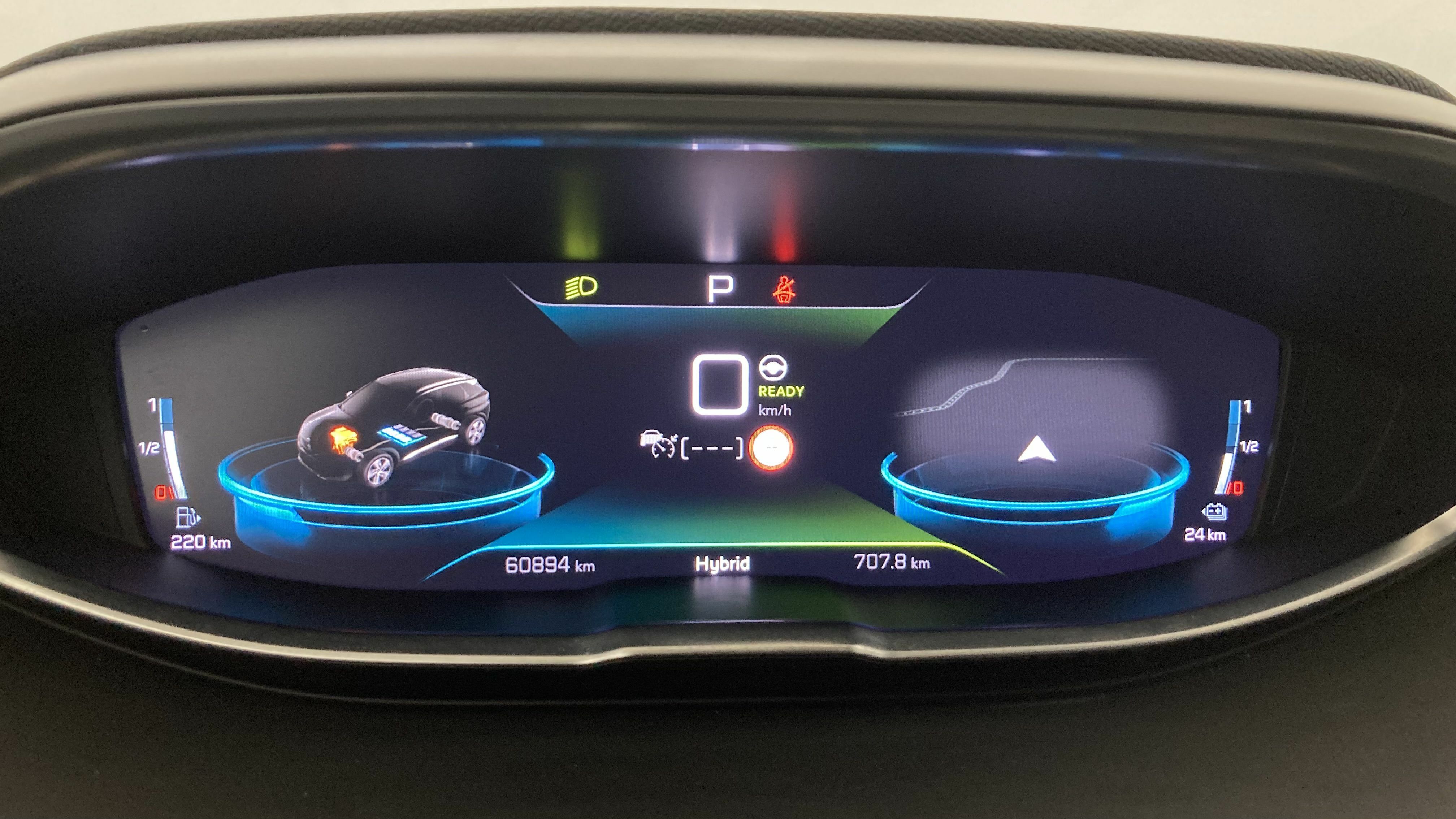 peugeot 3008 gt pack 1.6 HYBRID 300 EAT PHEV 2022 gris artense / negro 8