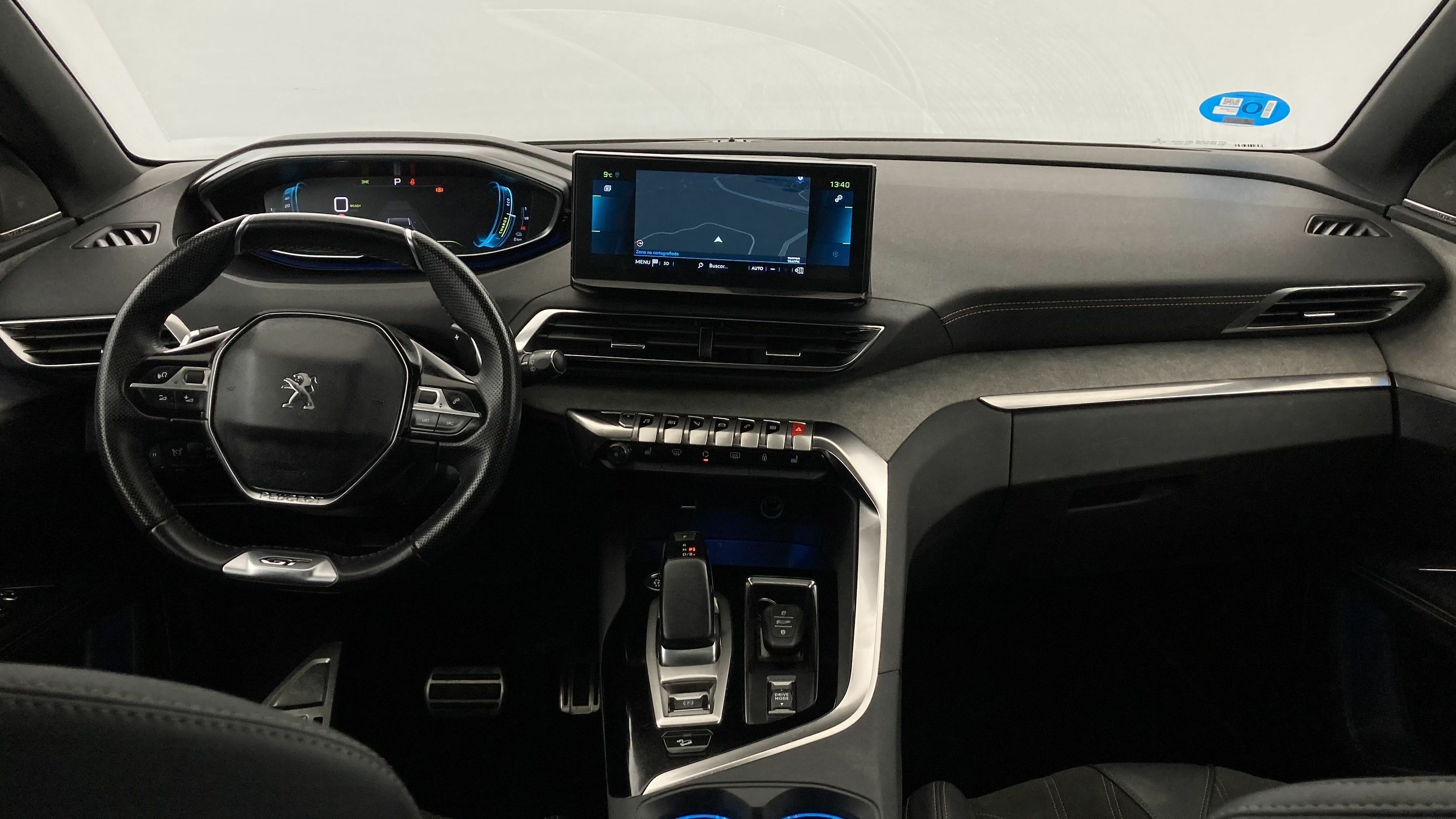 peugeot 3008 gt pack 1.6 HYBRID 300 EAT PHEV 2022 negro perla nera 15