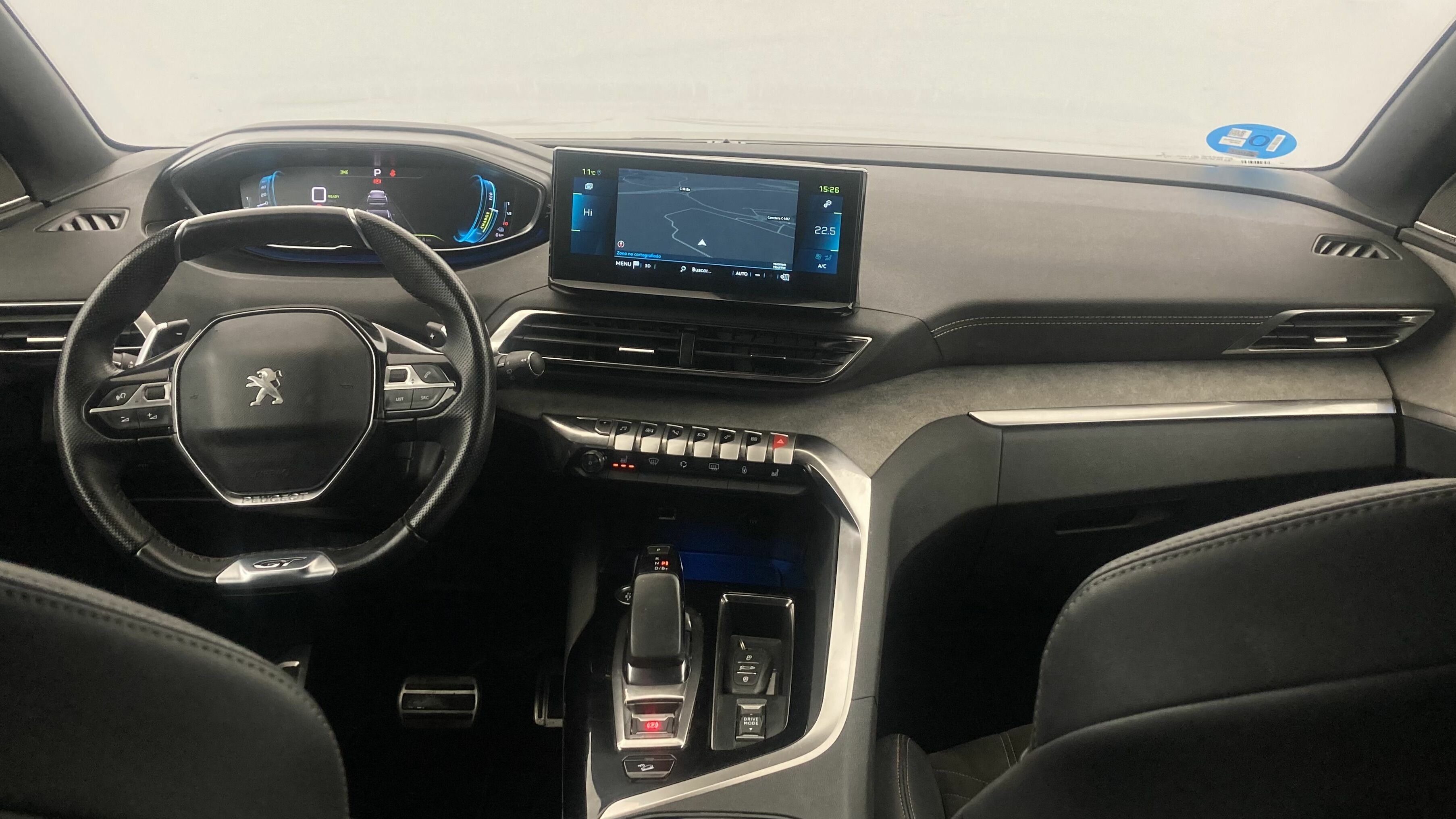 peugeot 3008 gt pack 1.6 HYBRID 300 EAT PHEV 2022 negro perla nera 15