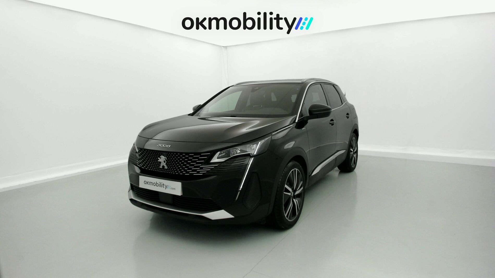 peugeot 3008 gt pack 1.6 HYBRID 300 EAT PHEV 2022 negro perla nera 1