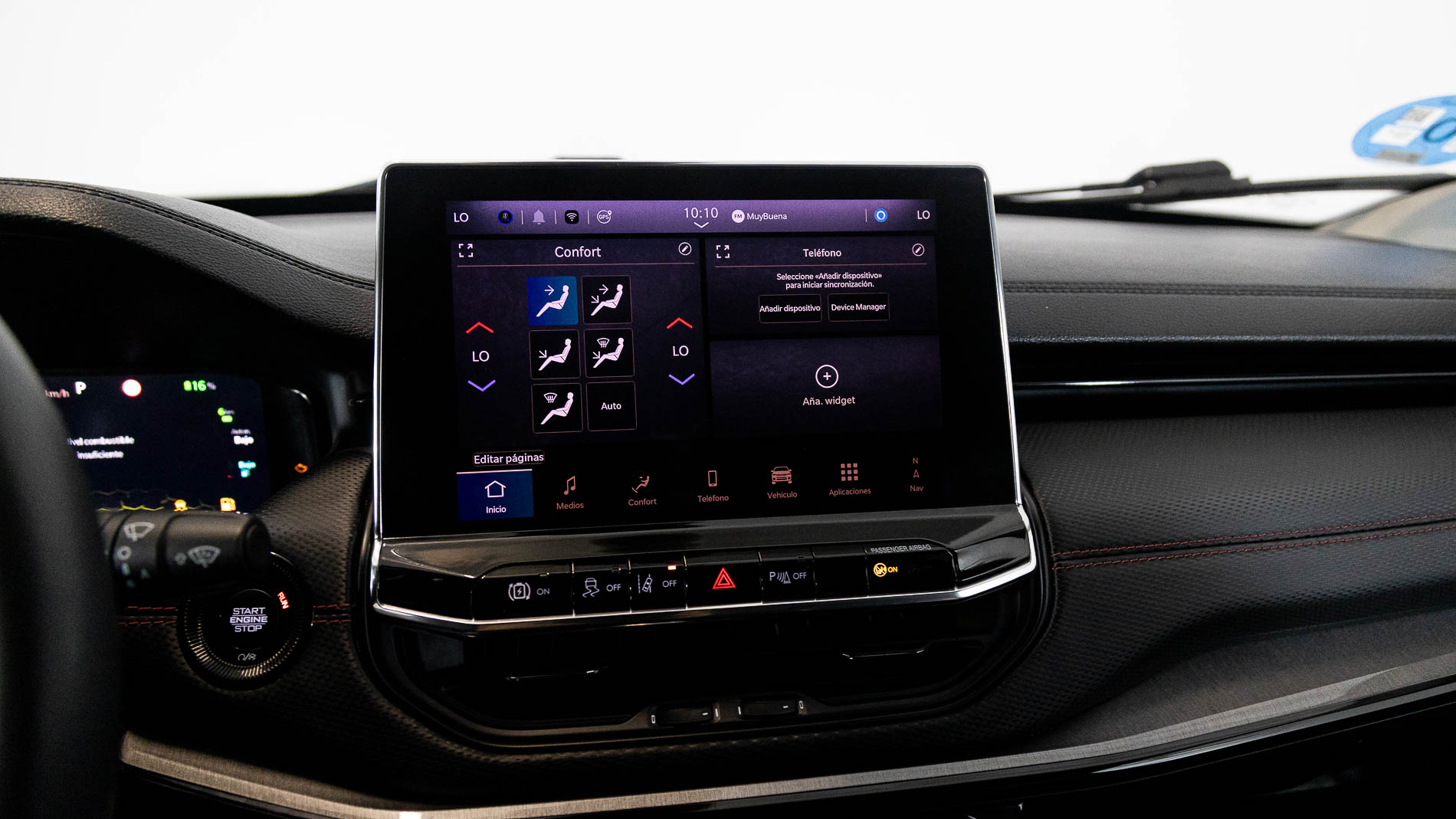 jeep compass trailhawk 1.3 PHEV 240 AWD 2022 blanco alpine + techo negro 18